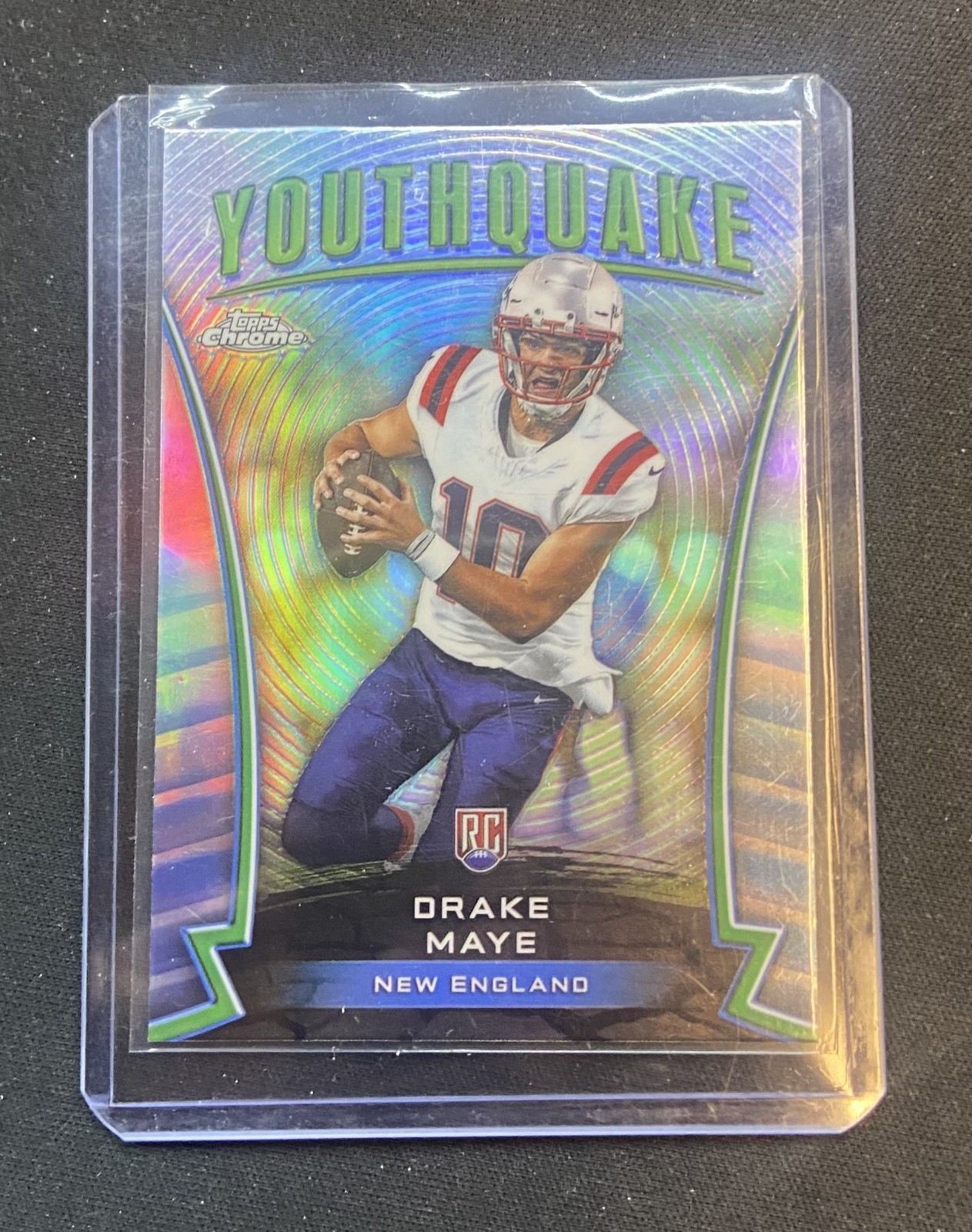 2024 Topps Chrome - Youthquake Drake Maye #Y-2 Refractor (RC)