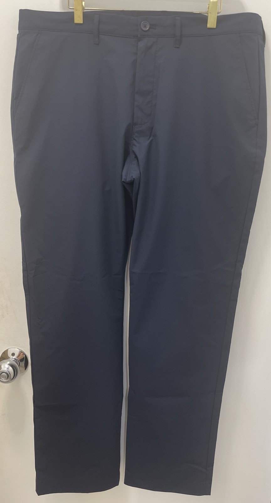 Men\'s JCrew Performance Flex Navy Blue Pants Straight Fit 36x30 Men\'s JCrew Performance Flex Navy Blue Pants Straight Fit 36x30