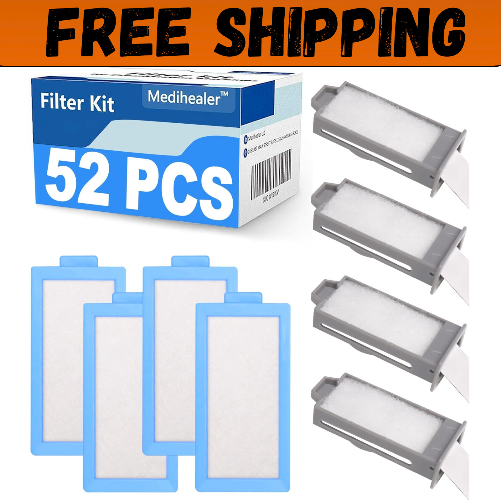 52PCS CPAP Filters for Dreamstation 2- Replacement Filters Compatible with Dream 52PCS CPAP Filters for Dreamstation 2- Replacement Filters Compatible with Dream