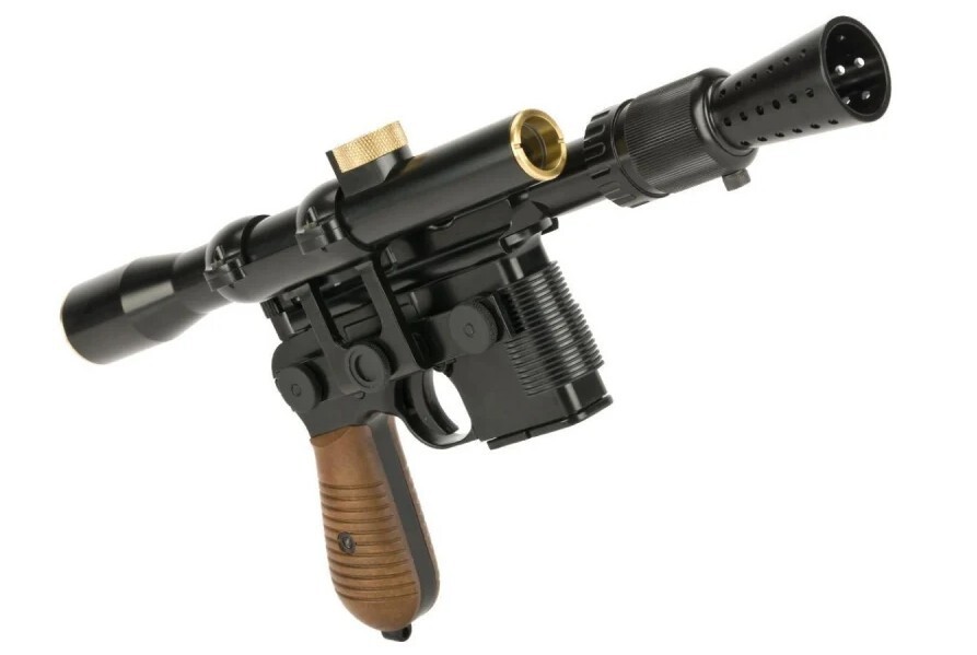 AW Custom M712 Star Wars Style DL-44 w/ Scope & GBB 6mm BB Air Gun - New