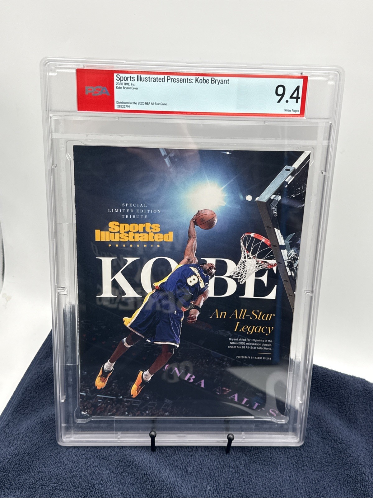 Sports Illustrated Presents Kobe Bryant An-All Star Legacy Cover PSA 9.4 Sports Illustrated Presents Kobe Bryant An-All Star Legacy Cover PSA 9.4