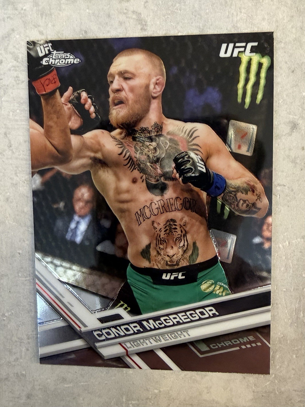 2017 Topps Chrome UFC Conor McGregor #97 Rookie Debut Chrome QTY