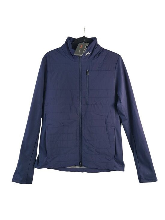 NEW Kjus Men\'s Reach Jacket Atlanta Blue Lightweight Full-Zip Size 50, M