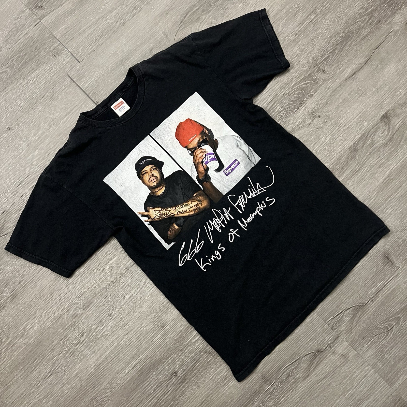 Supreme Three Six Mafia Photo Tee Size Medium Supreme Three Six Mafia Photo Tee Size Medium