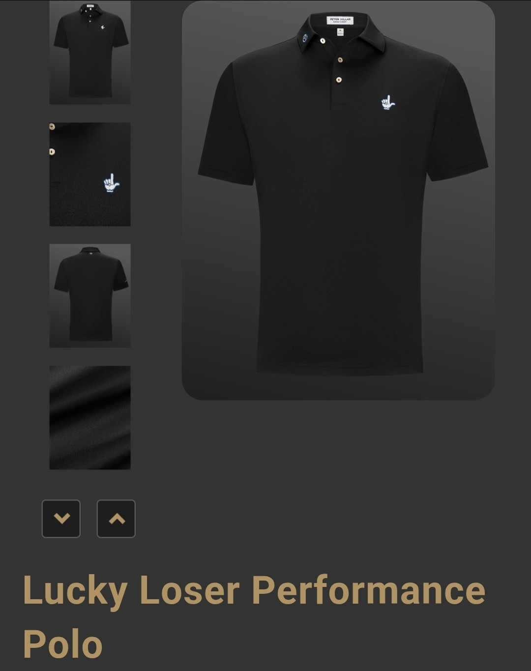 Scotty Cameron TCC Lucky Loser Circle T Peter Millar Polo-XXL-NIP-Rare