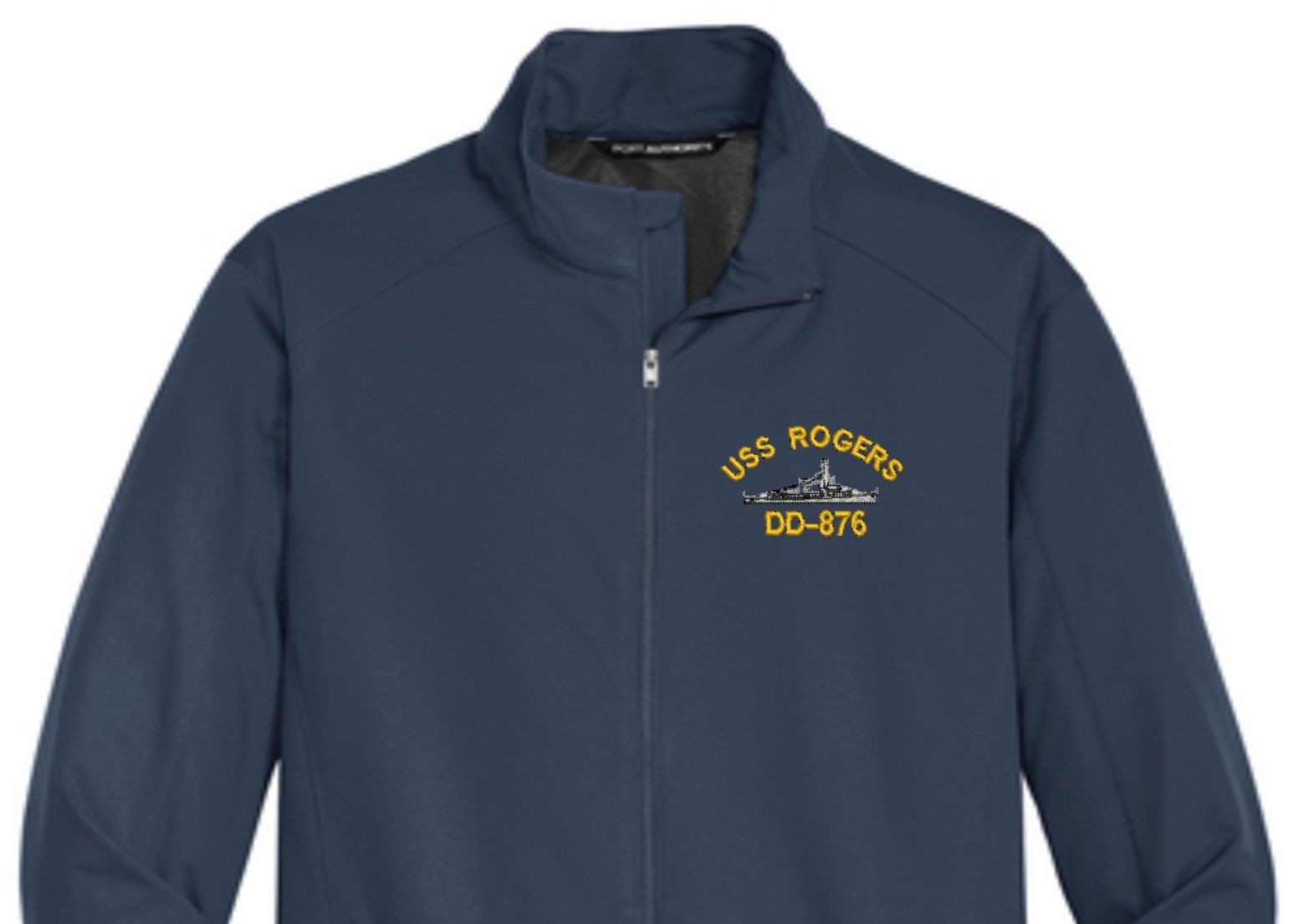 USS ROGERS DD-876 Soft Shell Jacket. New. U.S. Navy USS ROGERS DD-876 Soft Shell Jacket. New. U.S. Navy