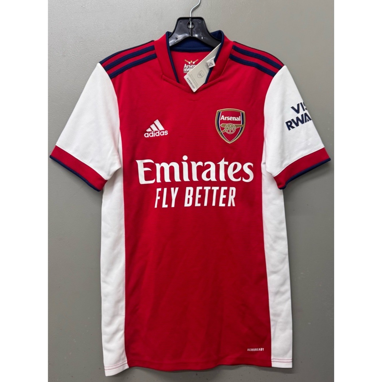 NWT adidas ARSENAL 2021 2022 HOME SHIRT SOCCER JERSEY Size XS NWT adidas ARSENAL 2021 2022 HOME SHIRT SOCCER JERSEY Size XS