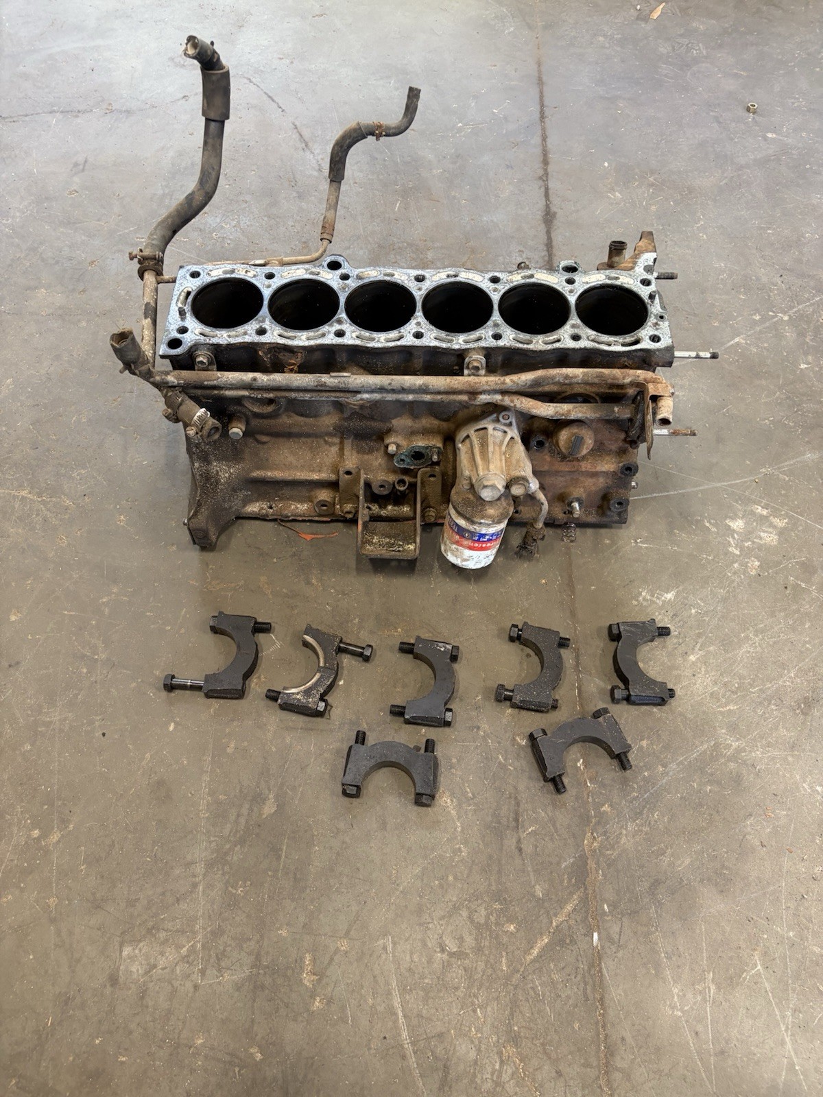 1986.5-1992 Toyota Supra Turbo 7MGTE OEM Bare Block
