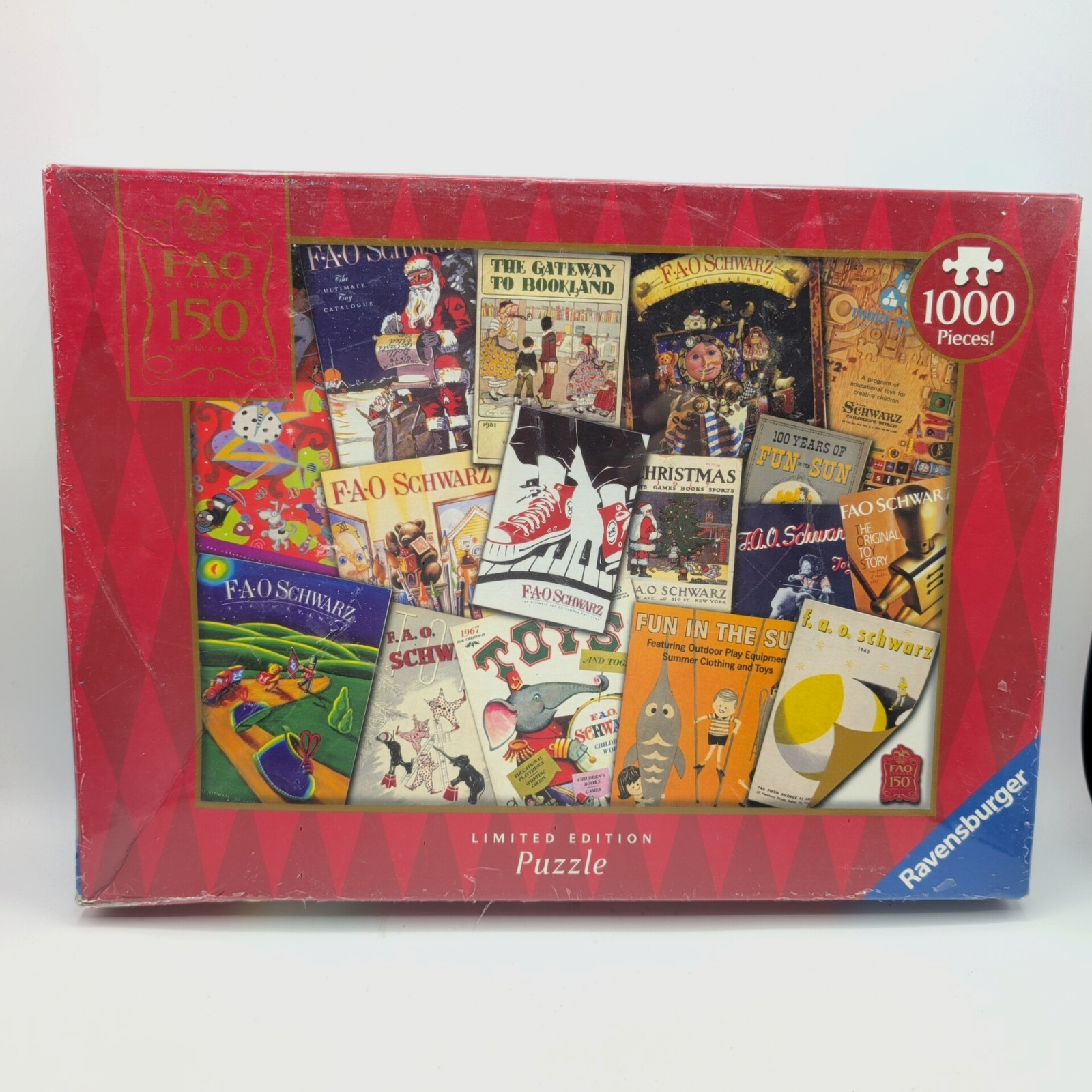 Ravensburger SEALED FAO Schwarz 150 years 2012 Limited Edition 1000 Puzzle