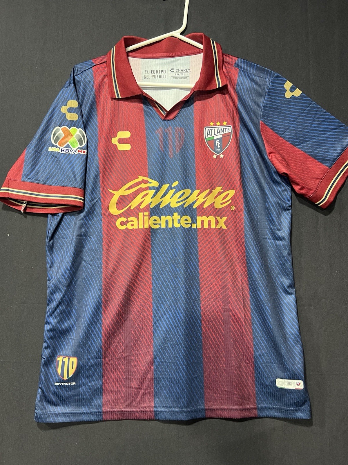 FREE SHIPPING Atlante FC Jersey Blue/Red size XL Caliente.mx  