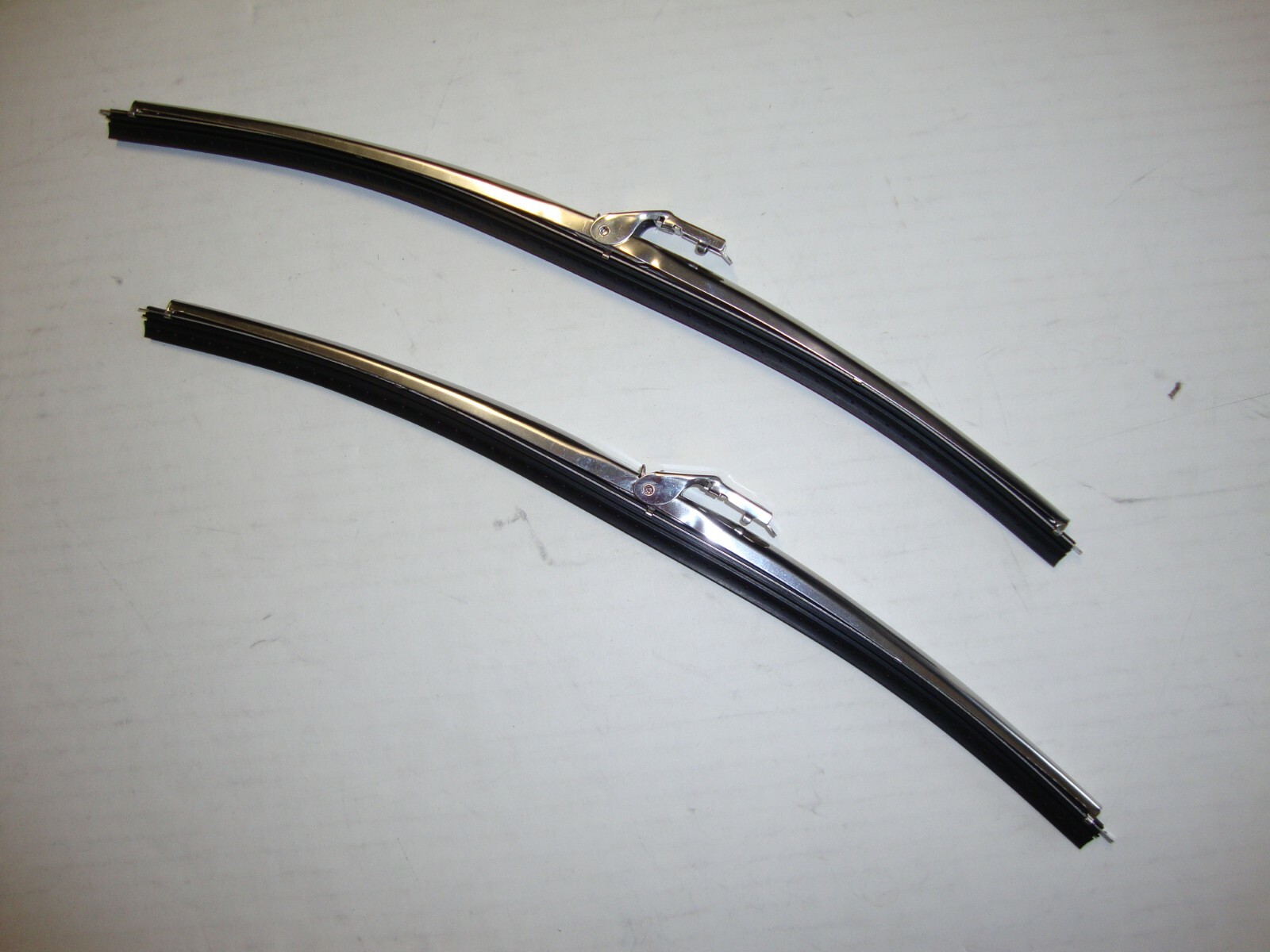 1961-1986 Ford Truck 1978-1986 Bronco Windshield Wiper Blades Stainless Pair