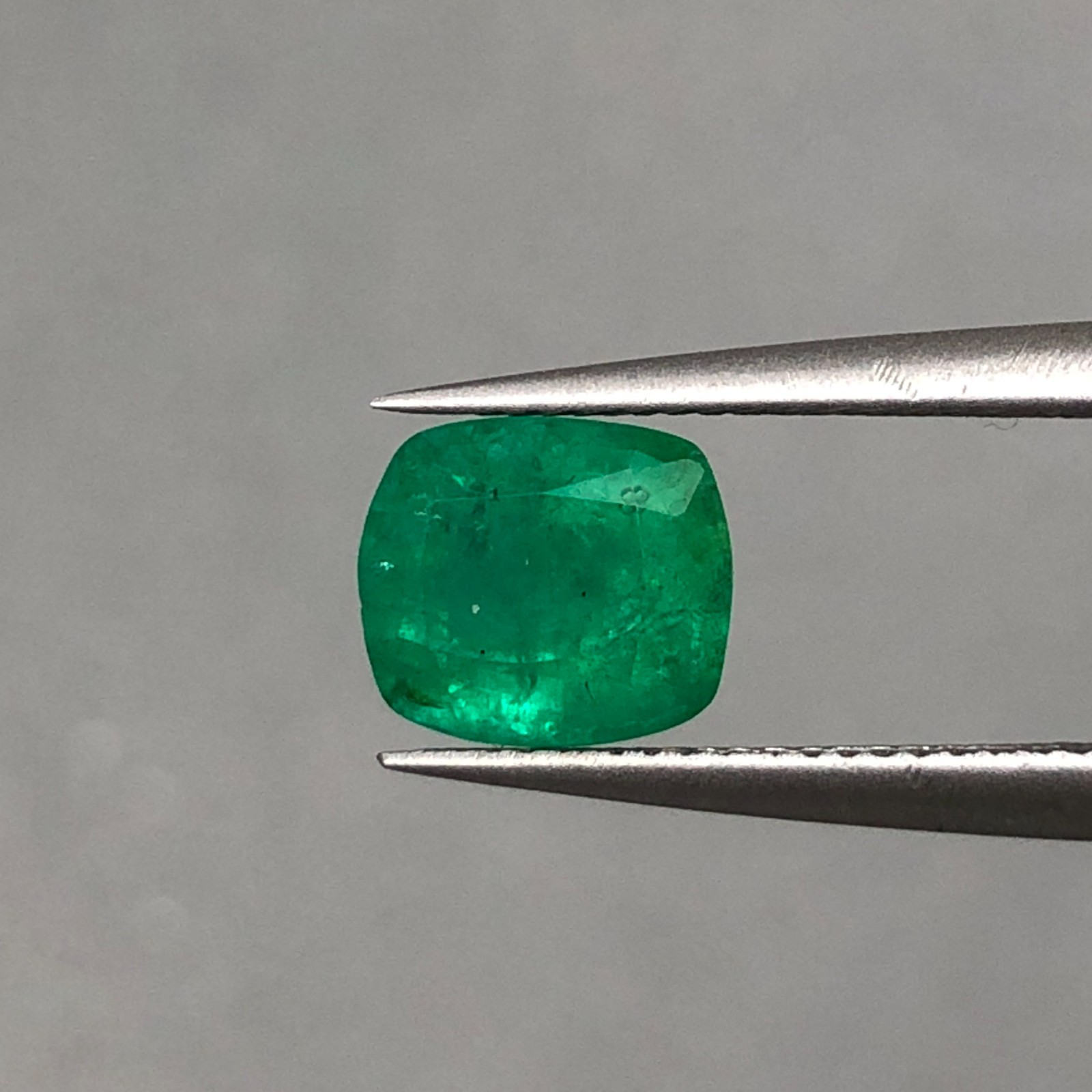 1.60Ct Genuine Emerald Loose Gemstone, Untreated Afghan Origin May Birthstone
