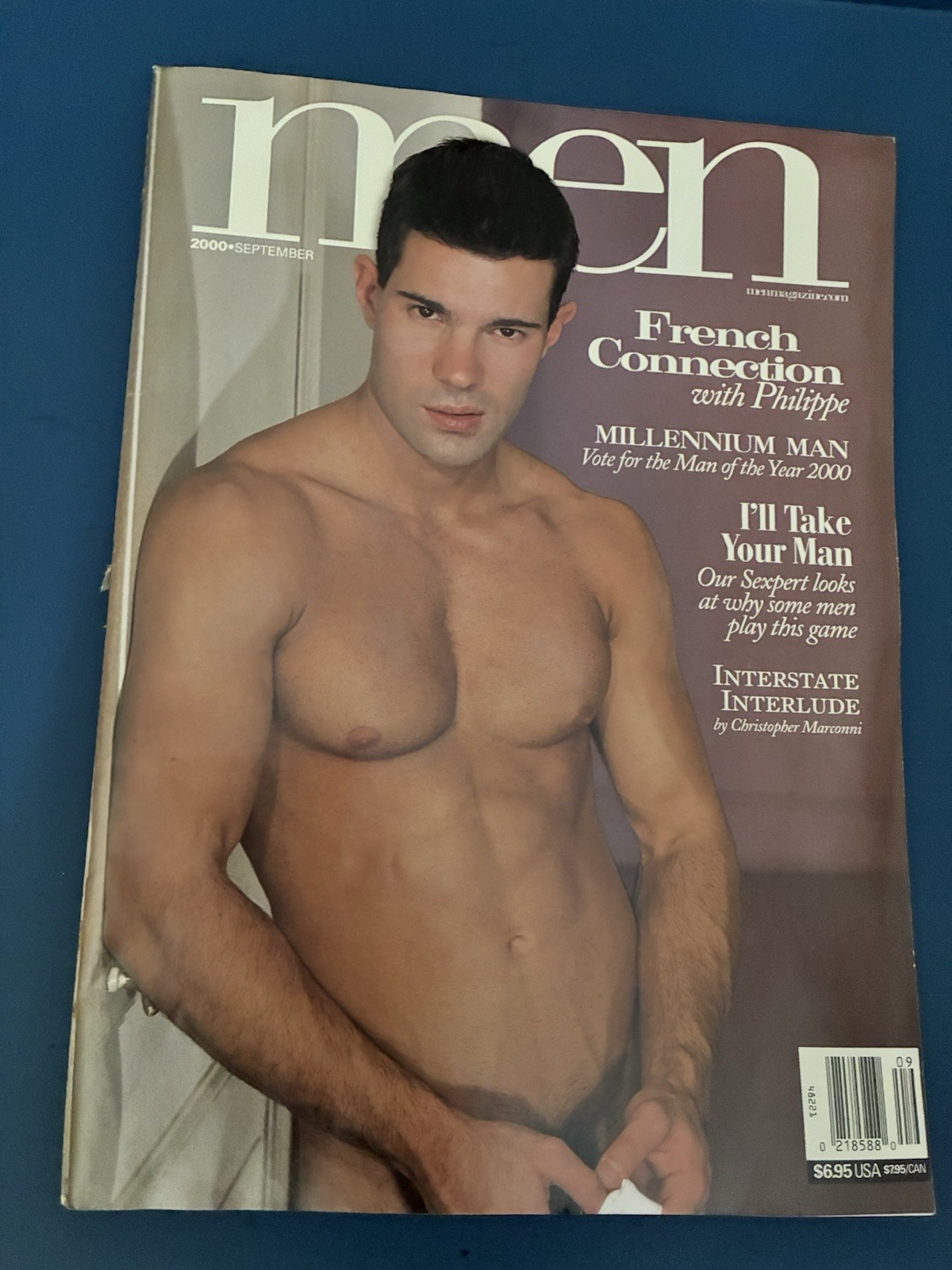 MEN Magazine September 2000 Philippe French Connection Millennium Man Vintage