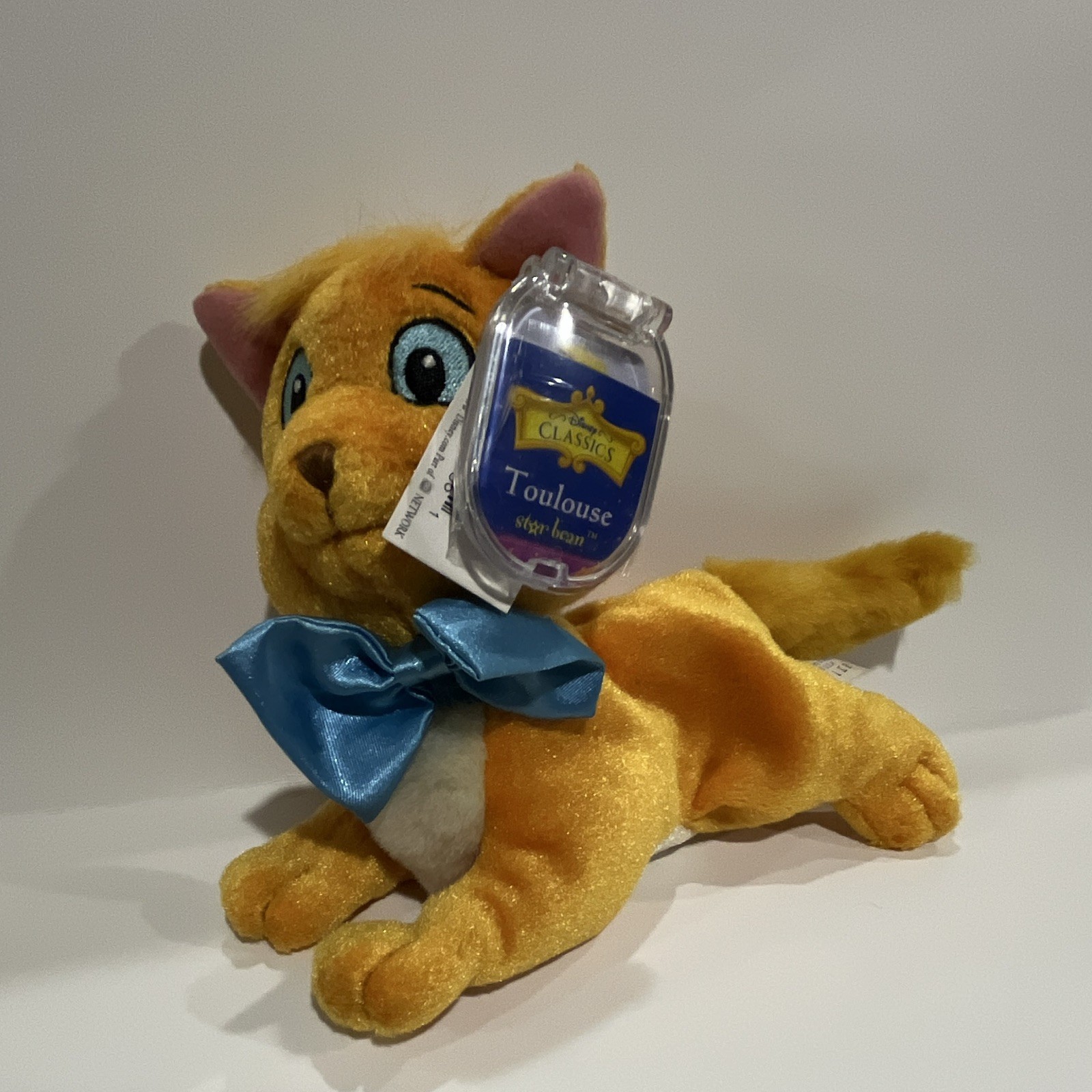Fisher Price Disney Classics Toulouse The Aristocats Star Bean Orange Cat Plush Fisher Price Disney Classics Toulouse The Aristocats Star Bean Orange Cat Plush