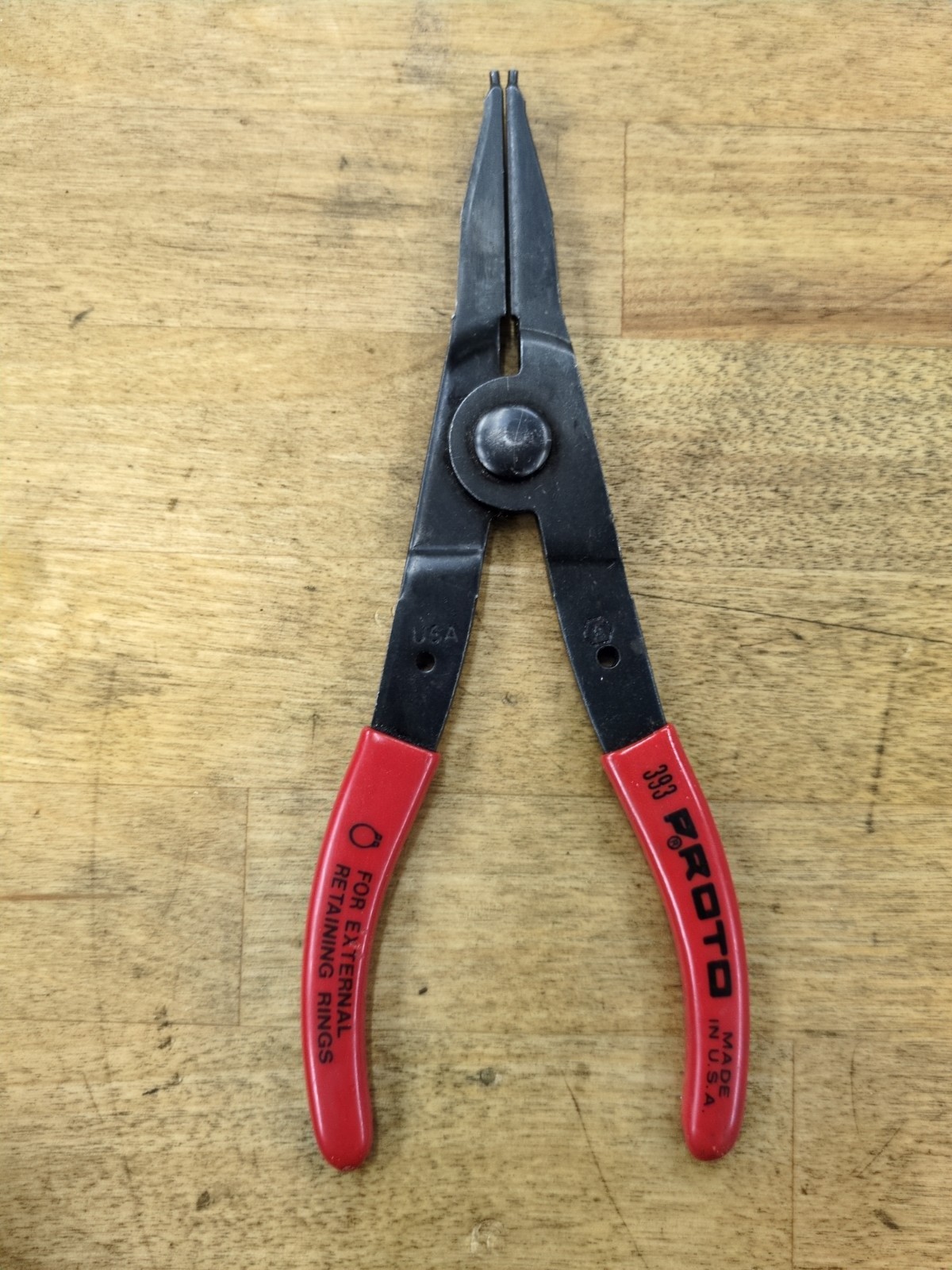 PROTO 393 Retaining  Ring Pliers  Vintage  Made In USA