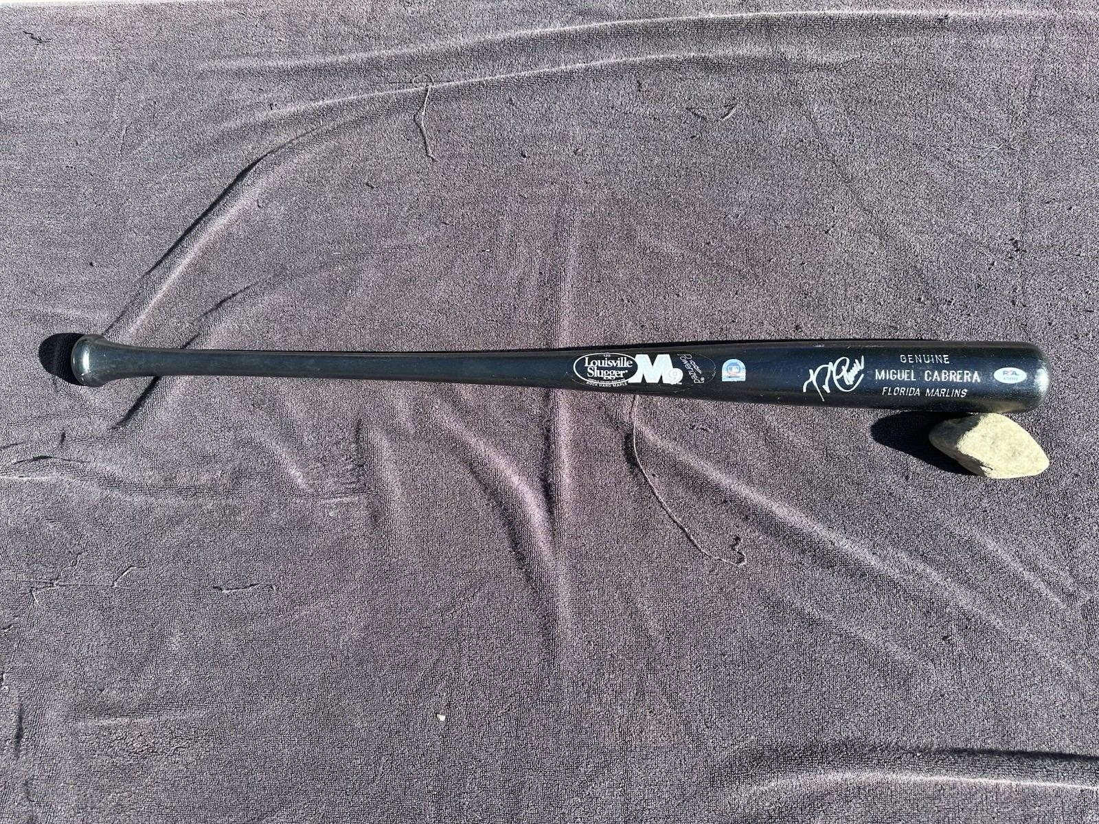 Miguel Cabrera Authentic Signed Louisville Slugger M9 Rock Hard Maple  PSA LOA