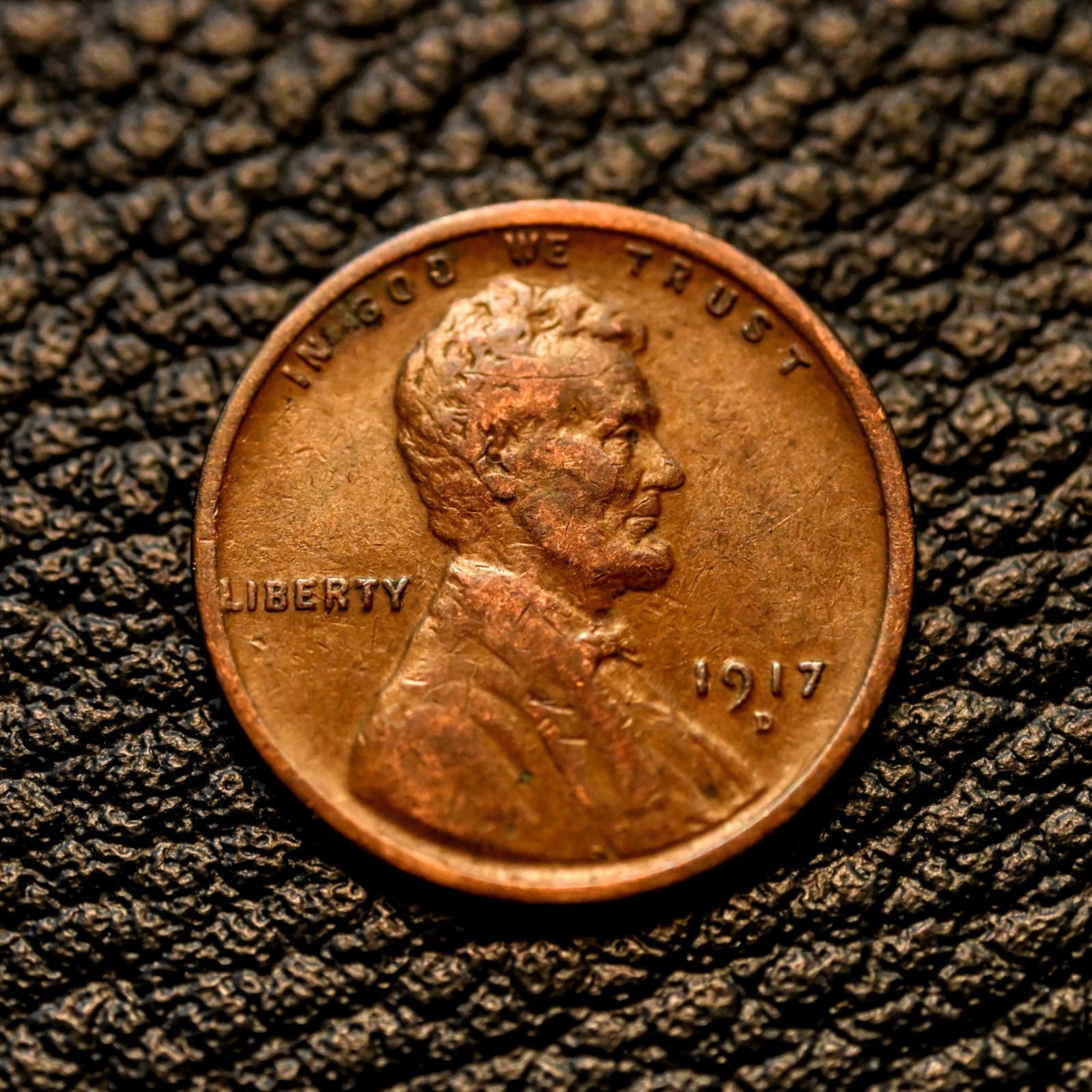 1917-D Lincoln Wheat Cent ~ FINE (F / FN) Condition ~ COMBINED SHIPPING 1917-D Lincoln Wheat Cent ~ FINE (F / FN) Condition ~ COMBINED SHIPPING