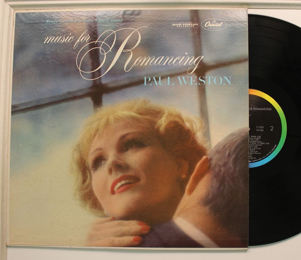 Paul Weston Lp Music For Romancing On Capitol - Vg++ To Nm/ Vg+ To Vg++ Paul Weston Lp Music For Romancing On Capitol - Vg++ To Nm/ Vg+ To Vg++