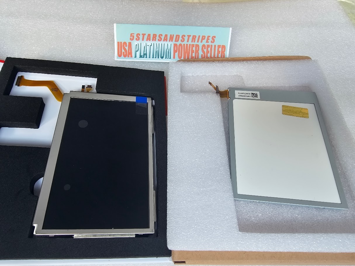 Top + Bottom IPS LCD Screen Display Nintendo NEW 3DS XL NEW3DSXL REDSV RED-001