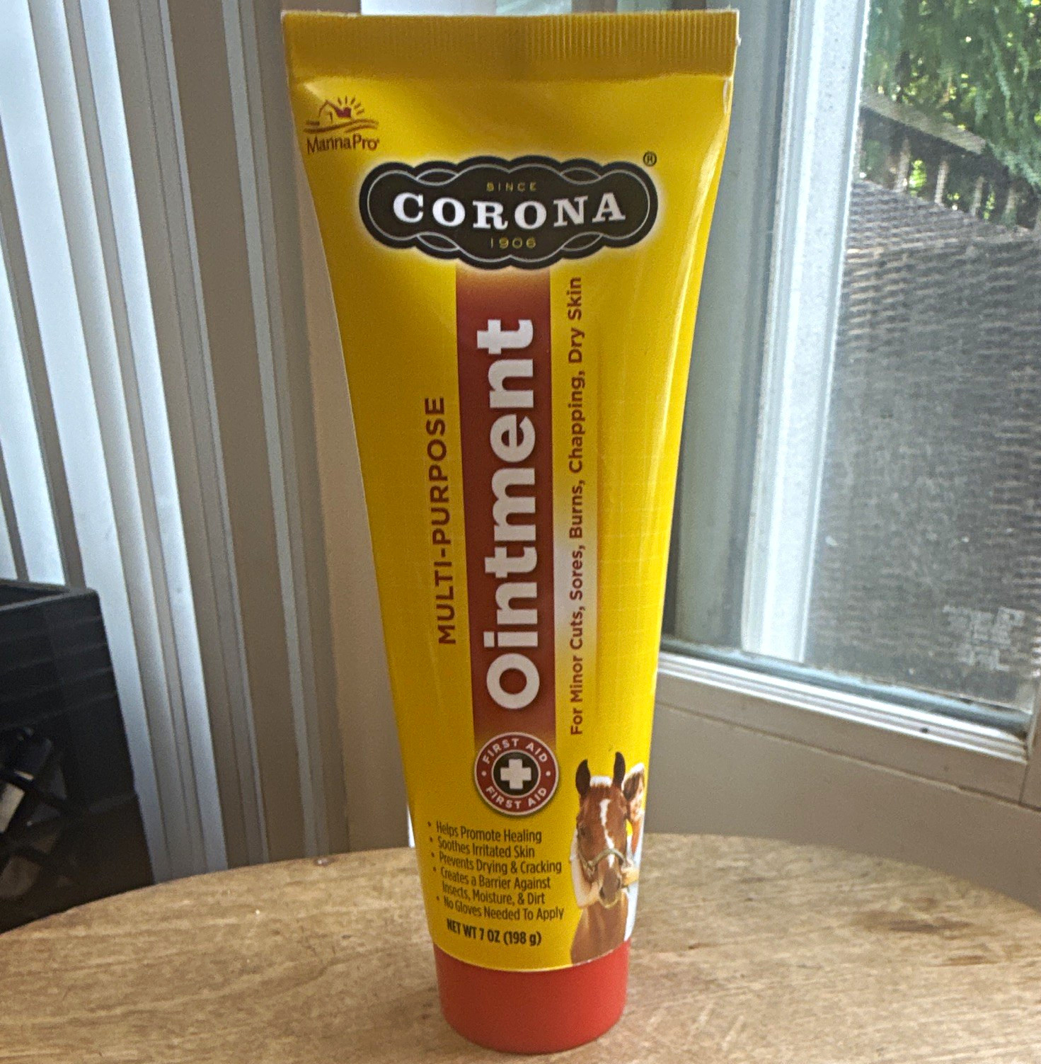 Corona Multi-Purpose Horse First Aid Ointment Lanolin USP 30% 7 oz Tube