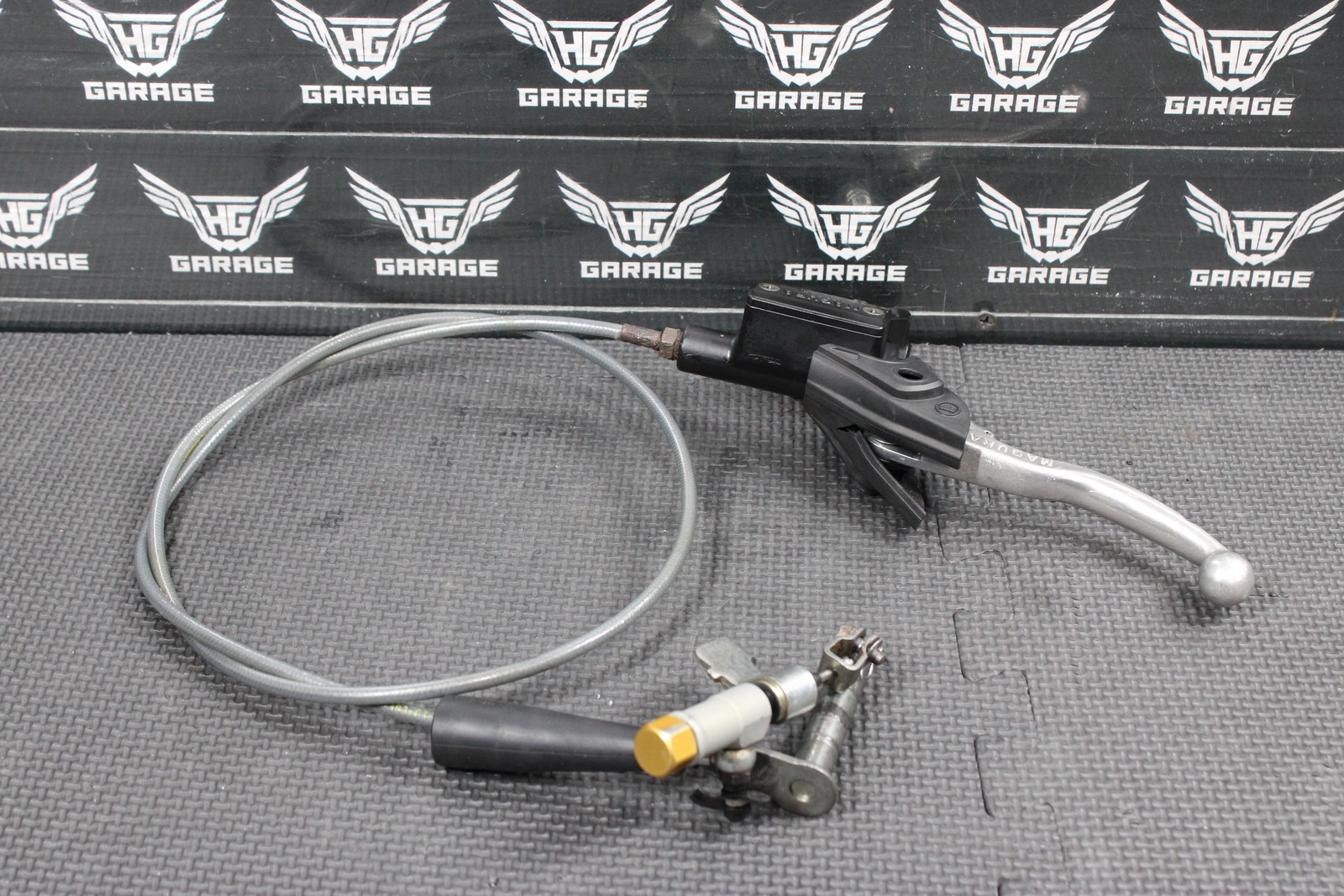2010 09-12 HONDA CRF450R MAGURA HYDRAULIC CLUTCH PERCH MOUNT WITH LEVER LINE 