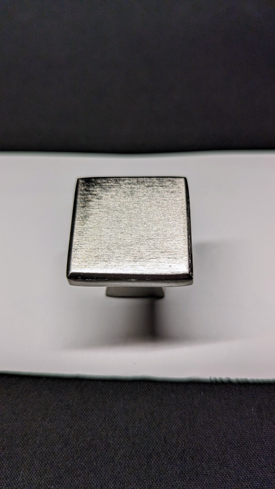 Emtek Podium 1.25 Inch Square Cabinet Hardware - Satin Nickel - Lot of 16