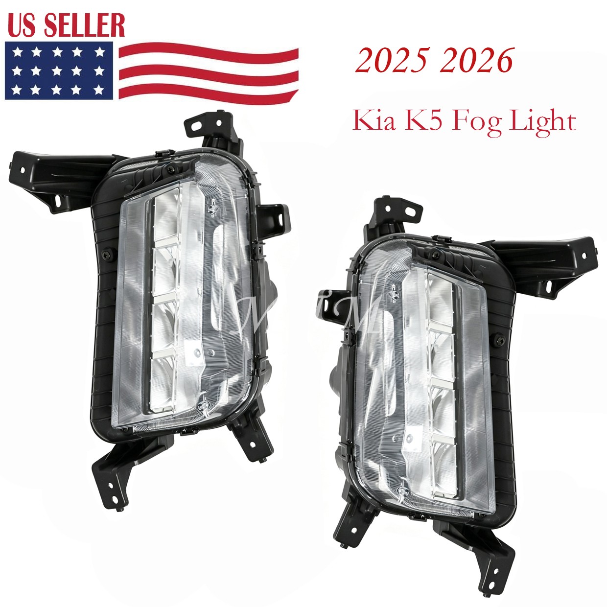For 2025-26 KIA K5 EX LXS GT GT-Line LED Fog Light Left & Right Side 92201-L2600
