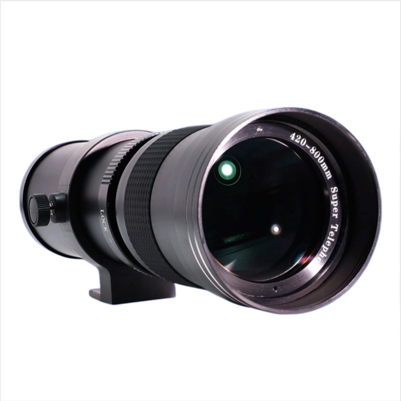 420-800mm F/8.3 Super Telephoto Zoom Lens for Canon EOS DSLR Camera 5D3 800D 70D
