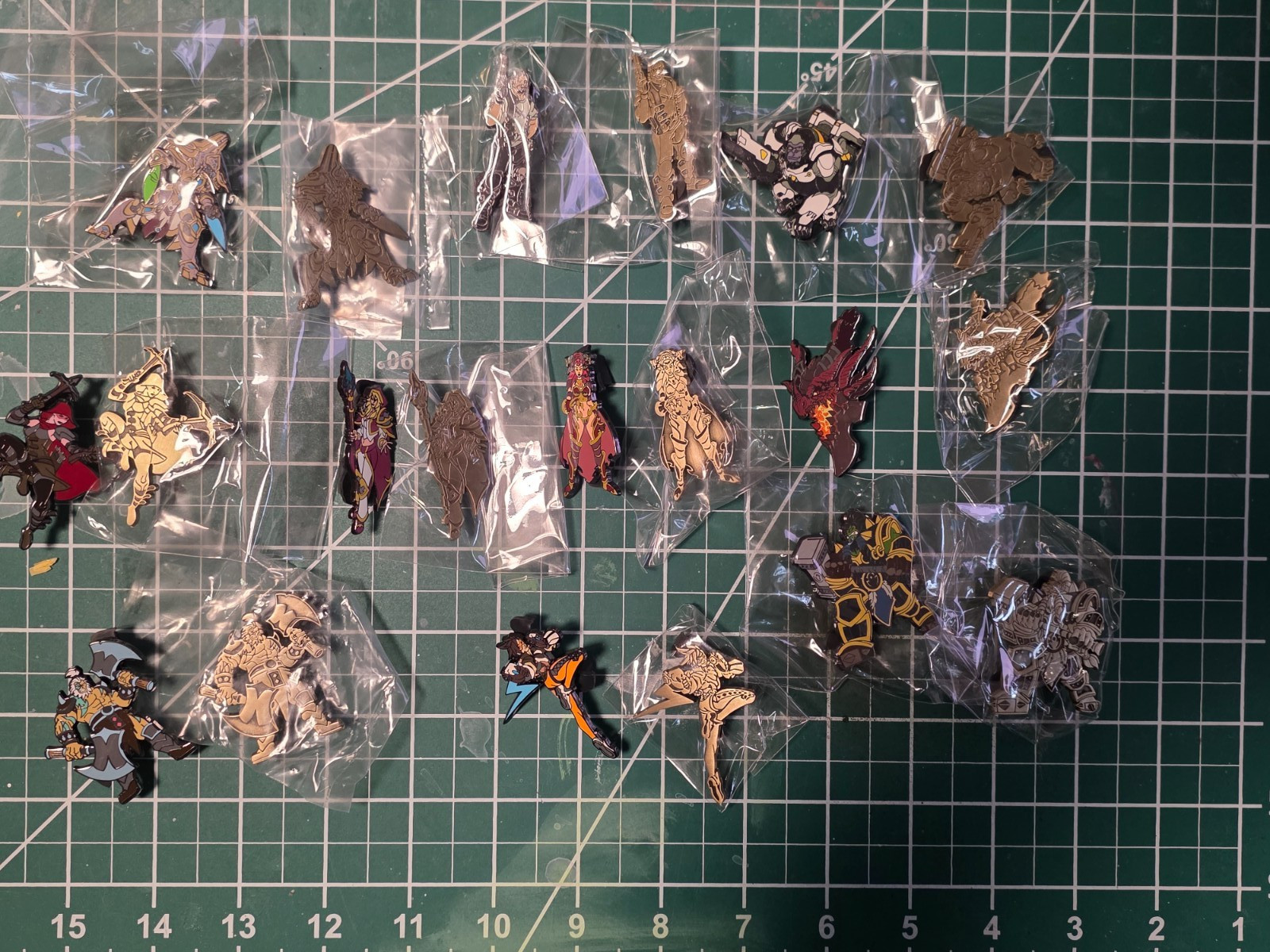 Blizzard Collectible Pin Series 2 Set Blizzcon 2015 Lot