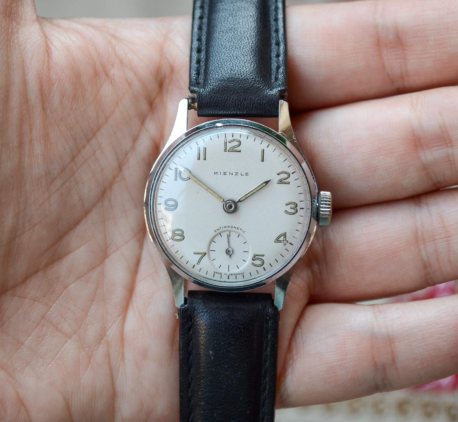 1960's KIENZLE Vintage Mechanical MILITARY GERMAN Wristwatch 1960's KIENZLE Vintage Mechanical MILITARY GERMAN Wristwatch