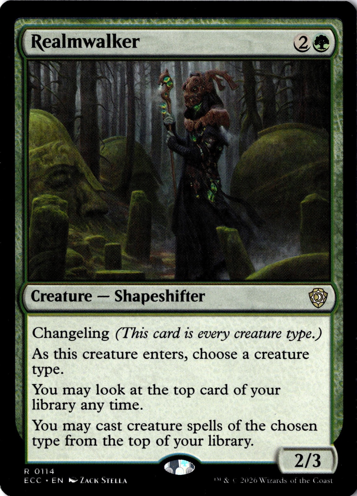 Realmwalker [ECC - 114] NM Rare EN