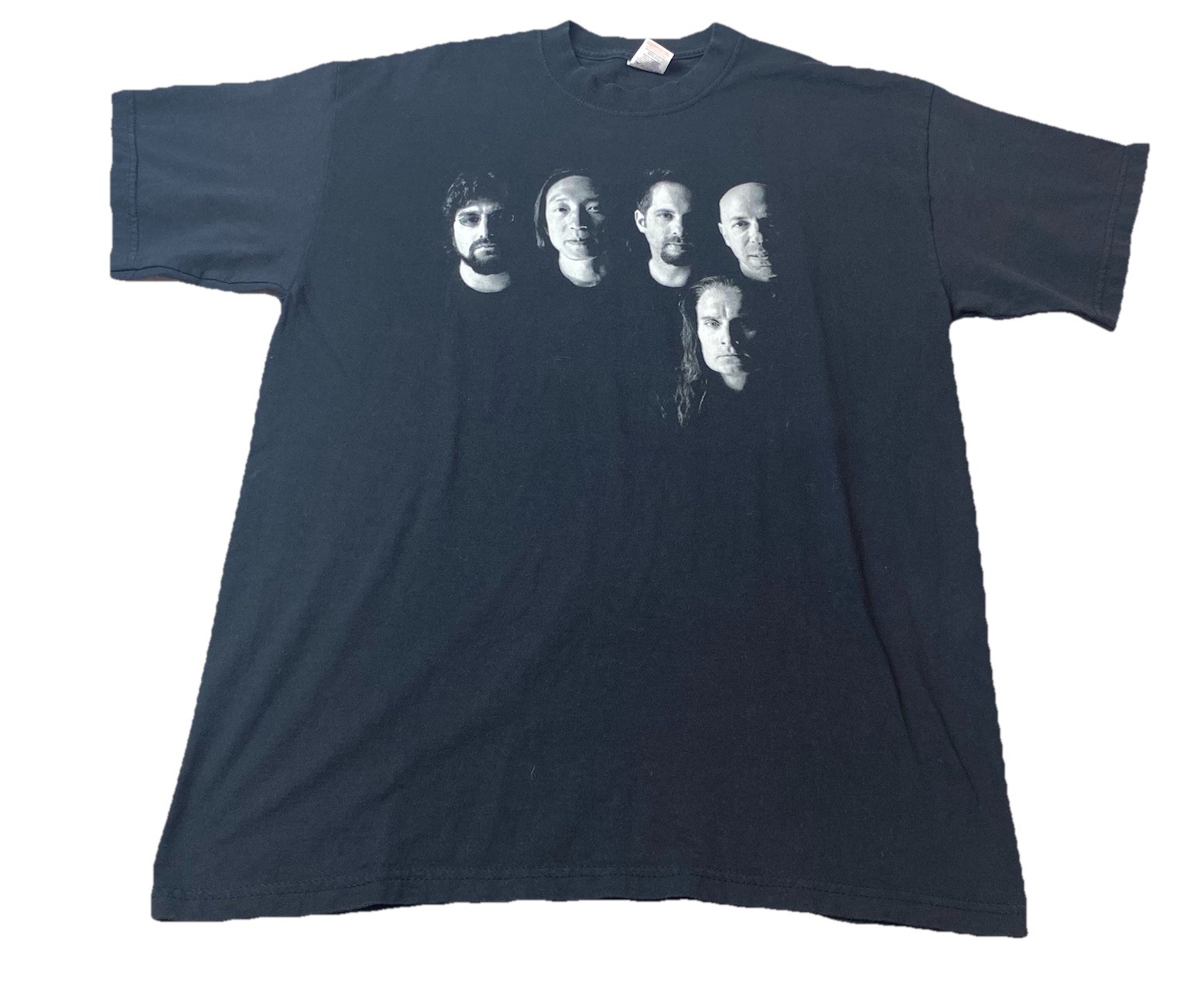 Vintage Dream Theater Men\'s Group Photo Octavarium Tour 2005-06 T-Shirt Size L