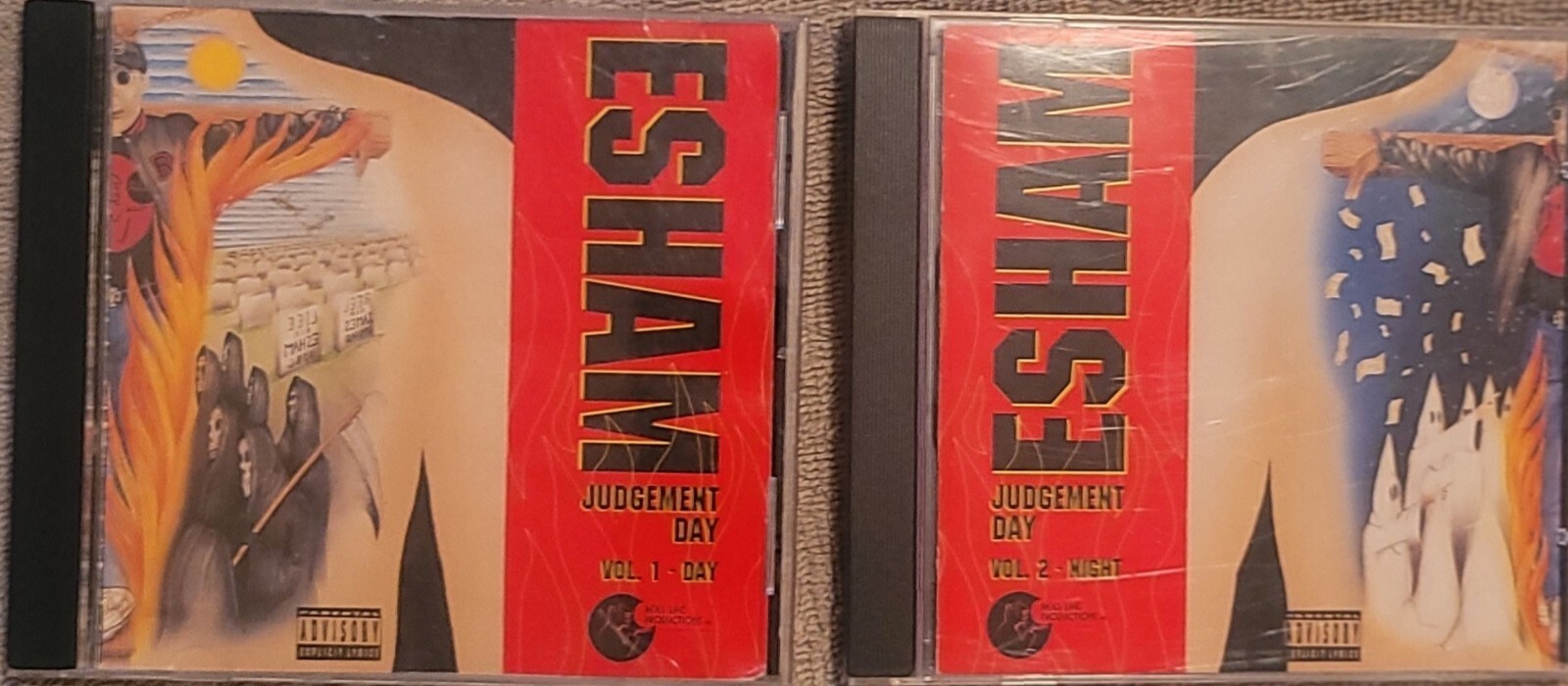 Esham Judgment Day And Judgment Night Vol. 1 And 2 Reel life production nice Esham Judgment Day And Judgment Night Vol. 1 And 2 Reel life production nice
