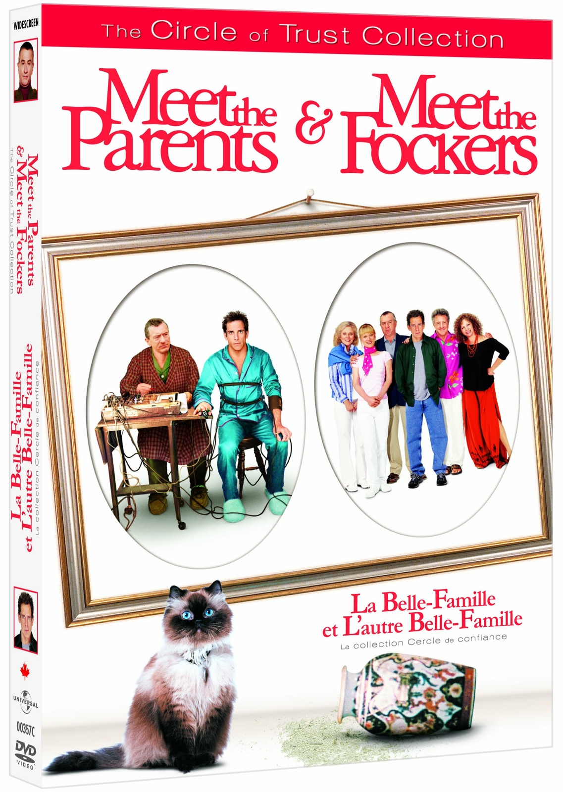 Meet The Parents & Meet The Fockers (DVD, 2007, 2-Disc Set) NEW