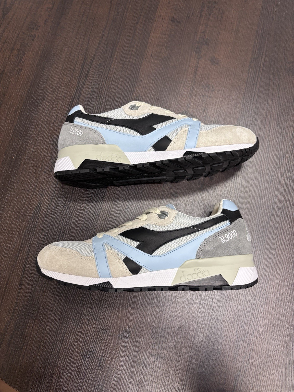Diadora N9000 Whisper White Heritage Made In Italy Mens Sz 9.5 US