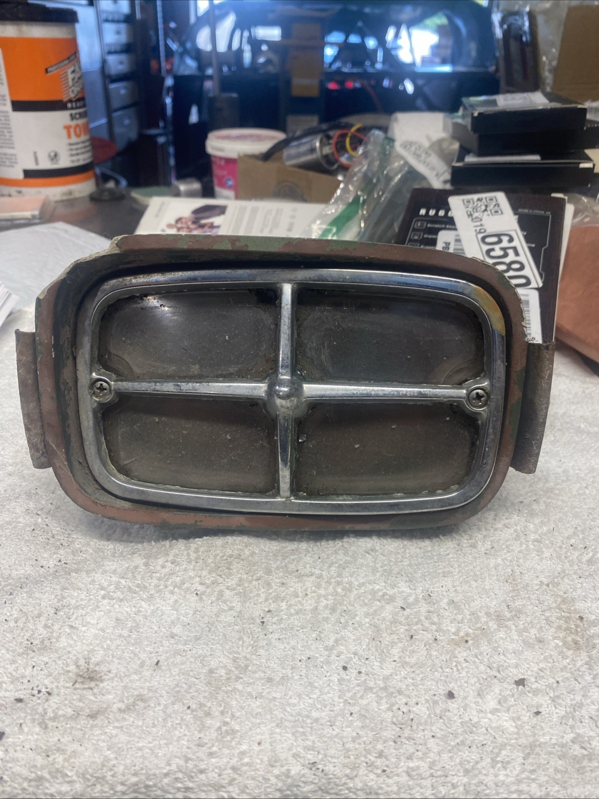 1969/73 Pontiac Firebird Trans Am parking light assembly (For Parts or Restore) 1969/73 Pontiac Firebird Trans Am parking light assembly (For Parts or Restore)