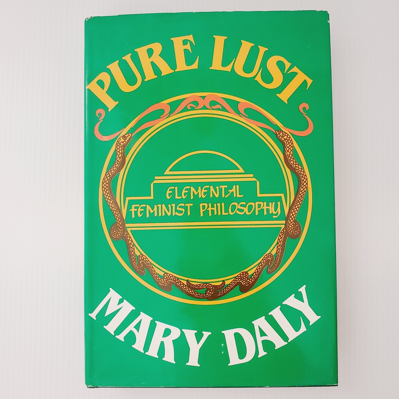 Pure Lust Hardcover Book by Mary Daly Elemental Feminist Philosophy Women Pure Lust Hardcover Book by Mary Daly Elemental Feminist Philosophy Women