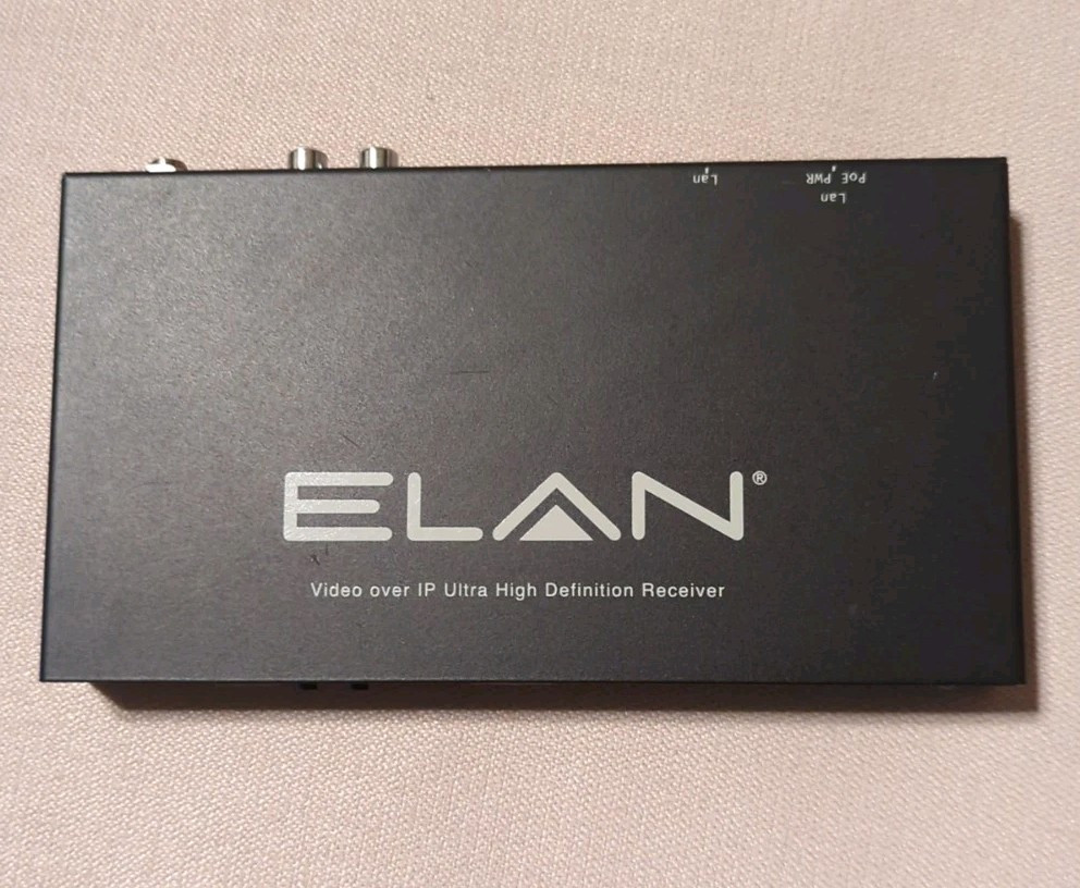 ELAN Gen 1 Video Over IP Receiver. EL-4KPM-VIP-RX ELAN Gen 1 Video Over IP Receiver. EL-4KPM-VIP-RX