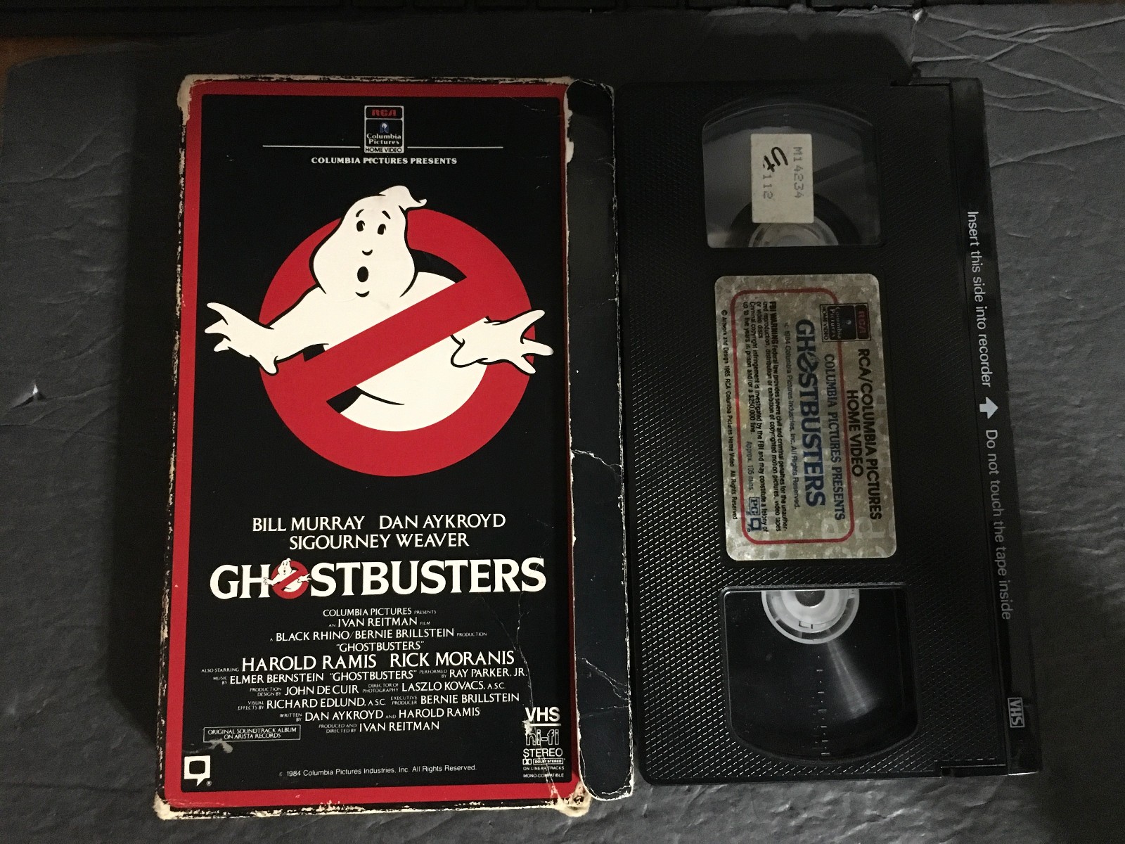Ghostbusters VHS Ghostbusters VHS