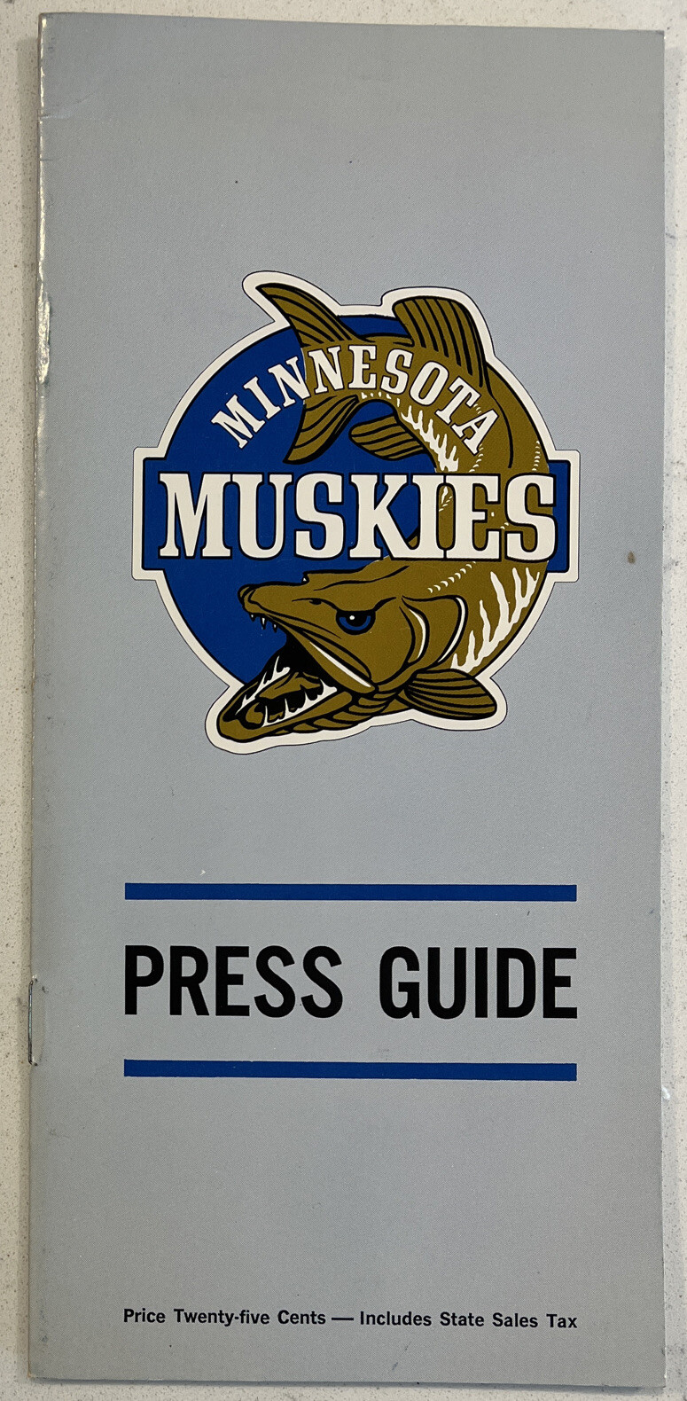 1967-68 Minnesota Muskies ABA Basketball Press Guide,1st Season,Rare (B195) 1967-68 Minnesota Muskies ABA Basketball Press Guide,1st Season,Rare (B195)