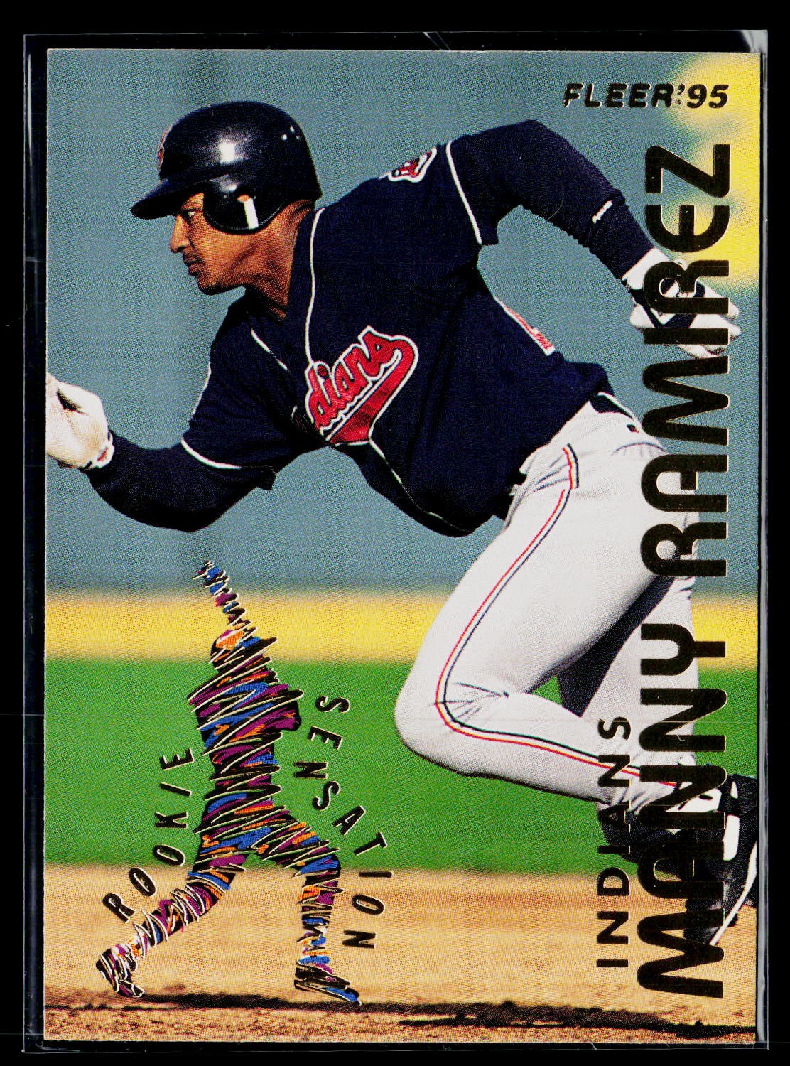 1995 Fleer #14 Manny Ramirez Rookie Sensations