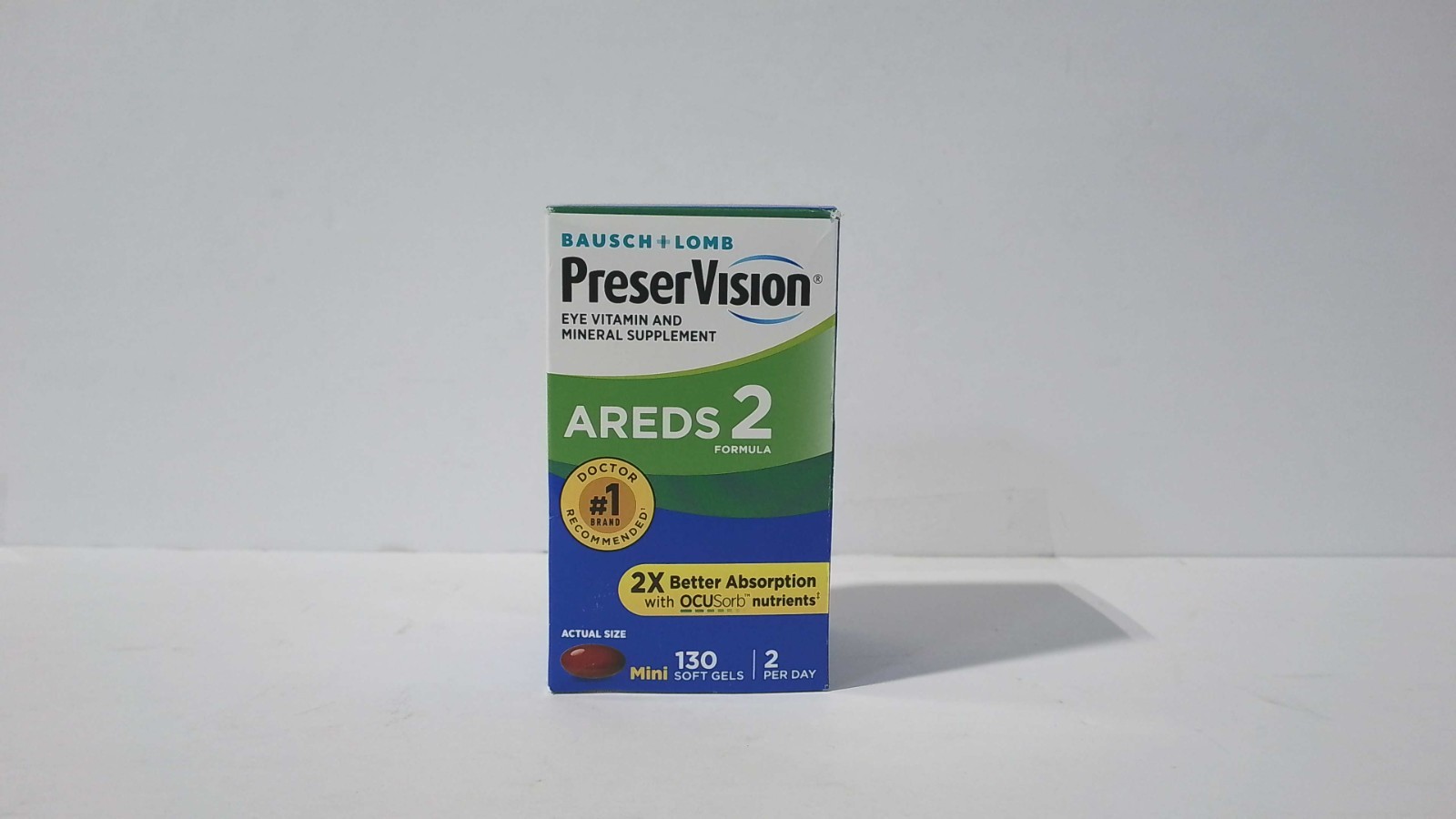 Bausch + Lomb PreserVision AREDS 2 Formula 130 softgels - NEW - EXP 2027 Bausch + Lomb PreserVision AREDS 2 Formula 130 softgels - NEW - EXP 2027