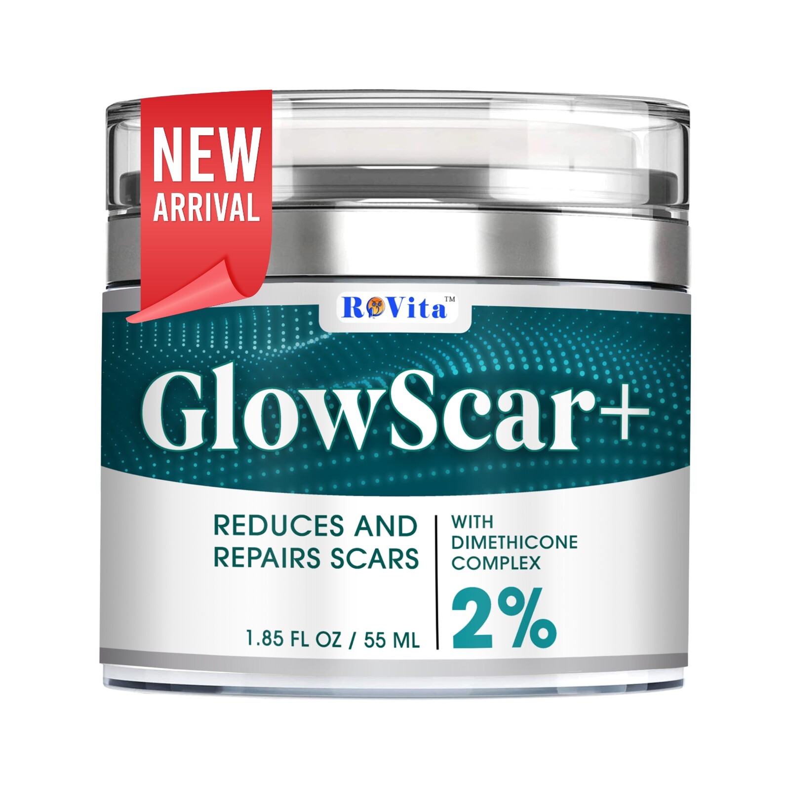Scar Removal Cream - Old Scars Stretch Mark Spots, Surgery Burn Injury Scar 55ml