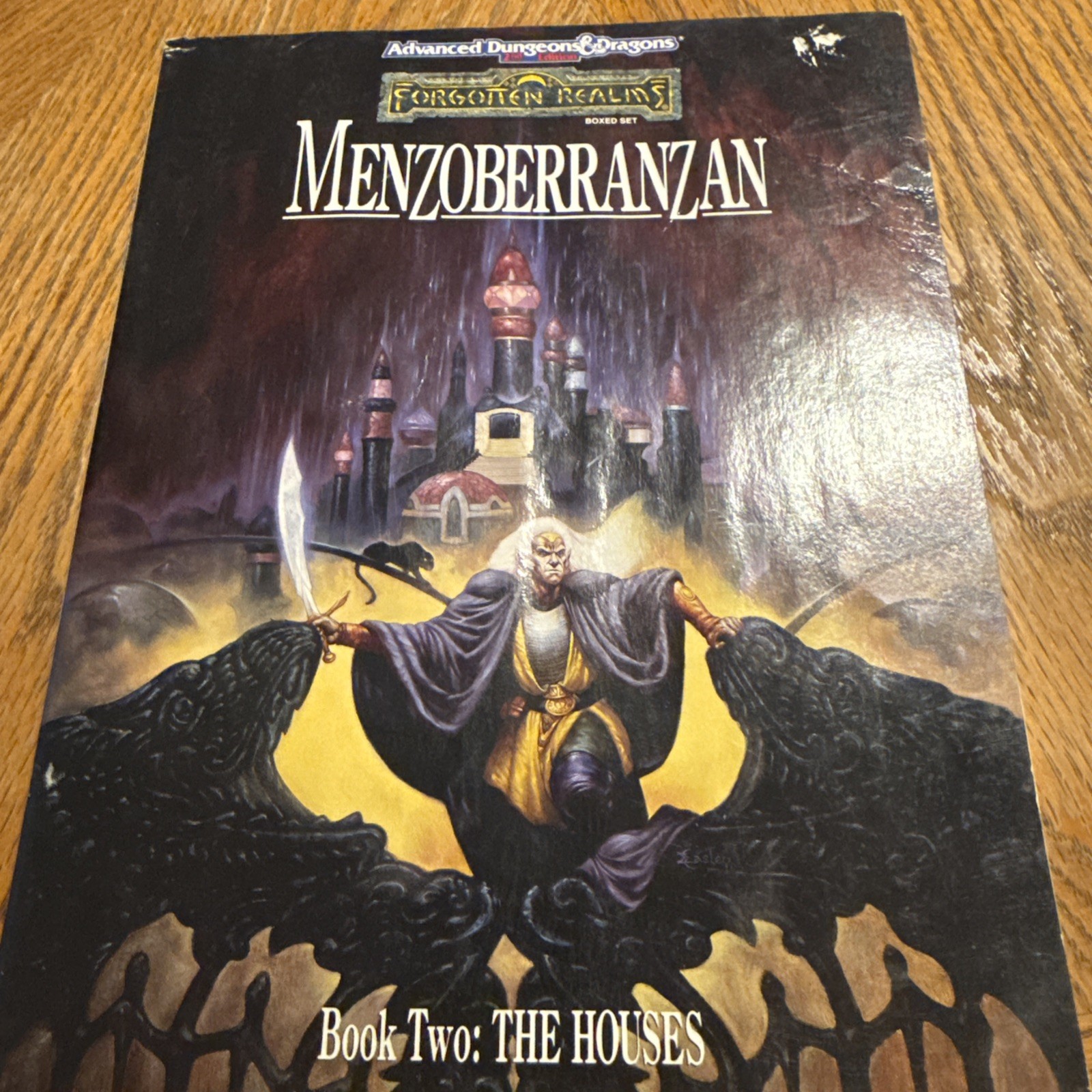 Menzoberranzan Book 2 Advanced Dungeons & Dragons AD&D 2E FR TSR Book Only Menzoberranzan Book 2 Advanced Dungeons & Dragons AD&D 2E FR TSR Book Only
