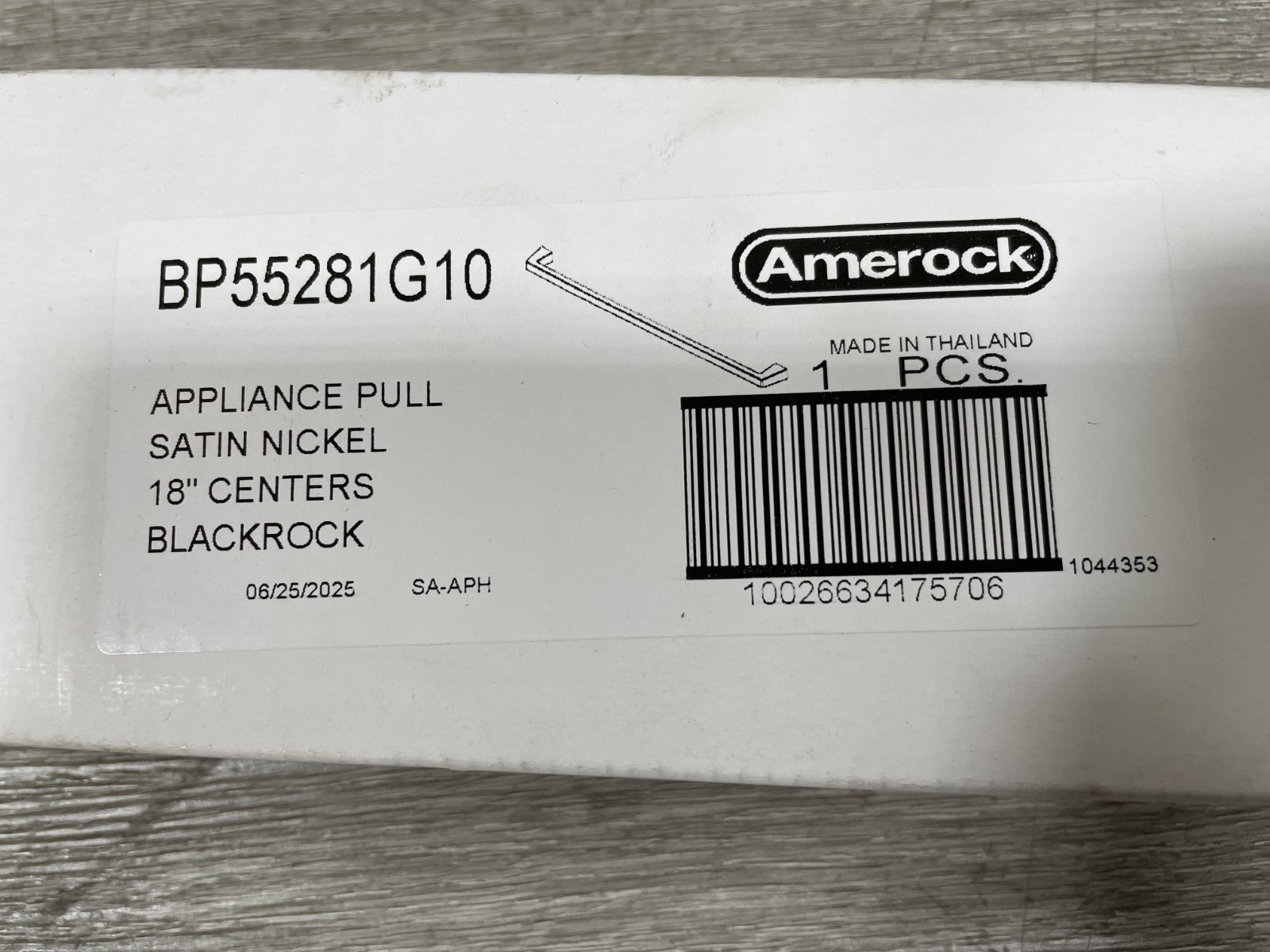 Amerock BP55281G10 Blackrock 18\