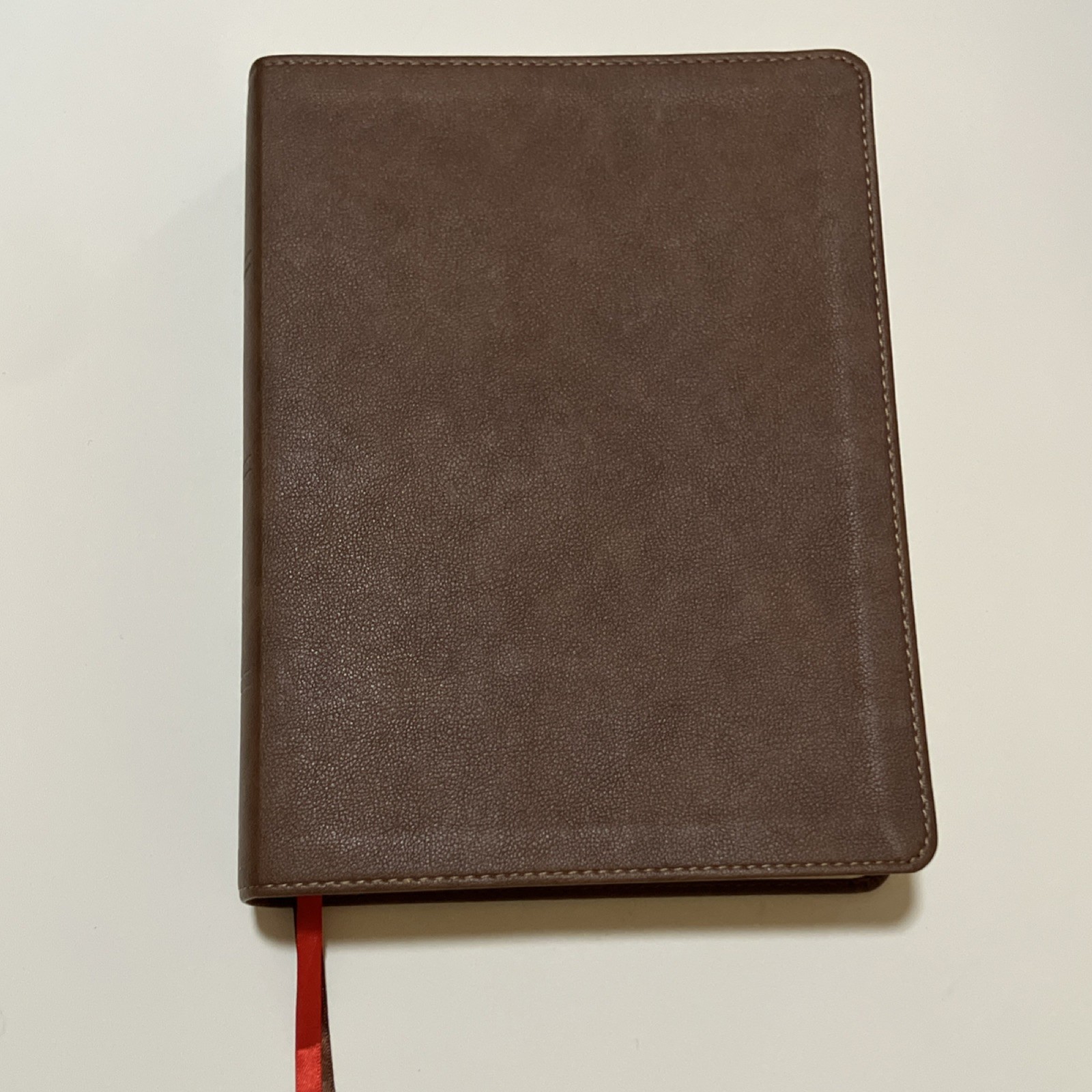 Holman KJV Holy Bible Single-Column Wide Margin Brown LeatherTouch (2022)