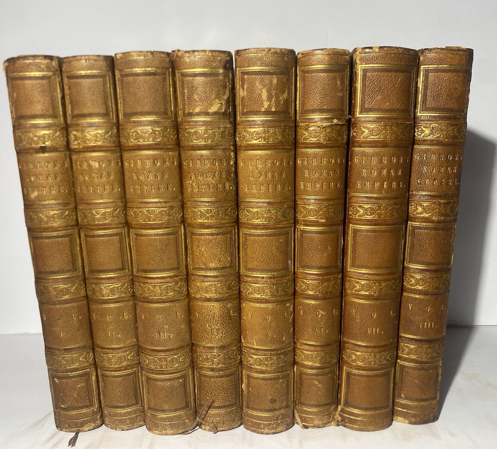 1827 edition of Edward Gibbon The History of the Decline And Fall Roman Empire 1827 edition of Edward Gibbon The History of the Decline And Fall Roman Empire