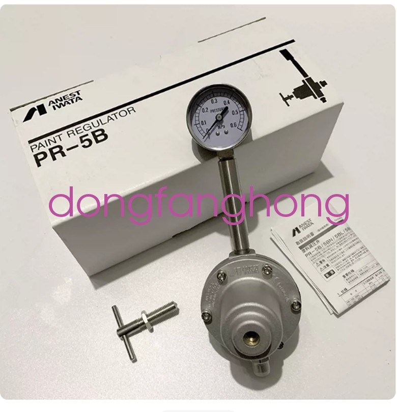 New ANEST IWATA pressure regulating valve PR-5B FedEx or DHL or UPS New ANEST IWATA pressure regulating valve PR-5B FedEx or DHL or UPS