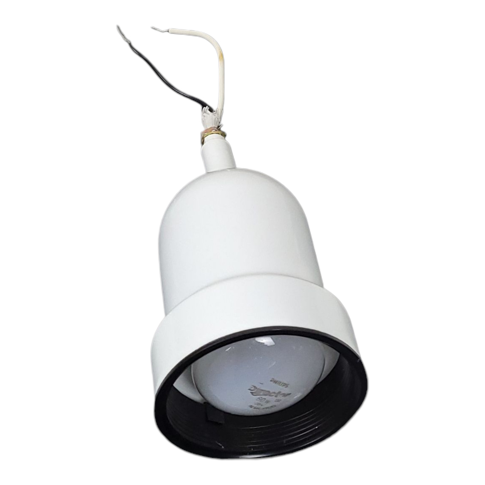 Hampton Bay Ceiling Fan AC-552 Replacement Bell Light White Tested Works