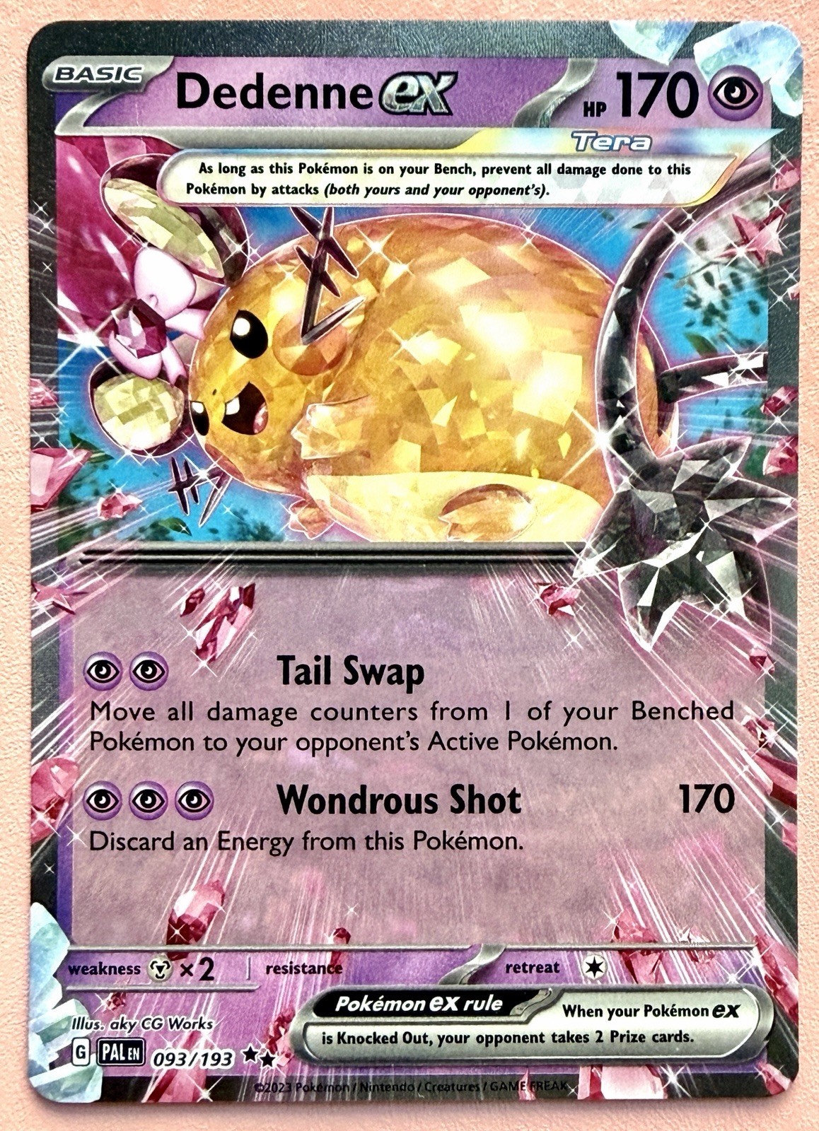 Dedenne~Cute Pokemon Cards~ Pretty in Pink & Pastel Gallery~